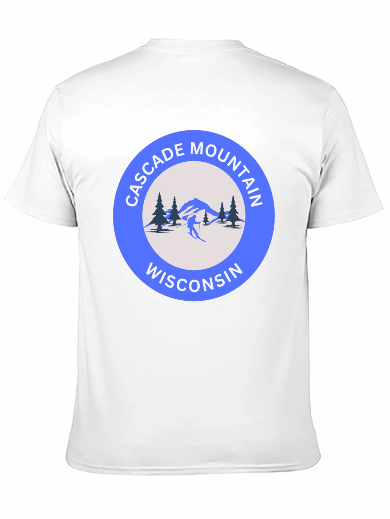 Cascade Mountain Wisconsin Graphic T-Shirt