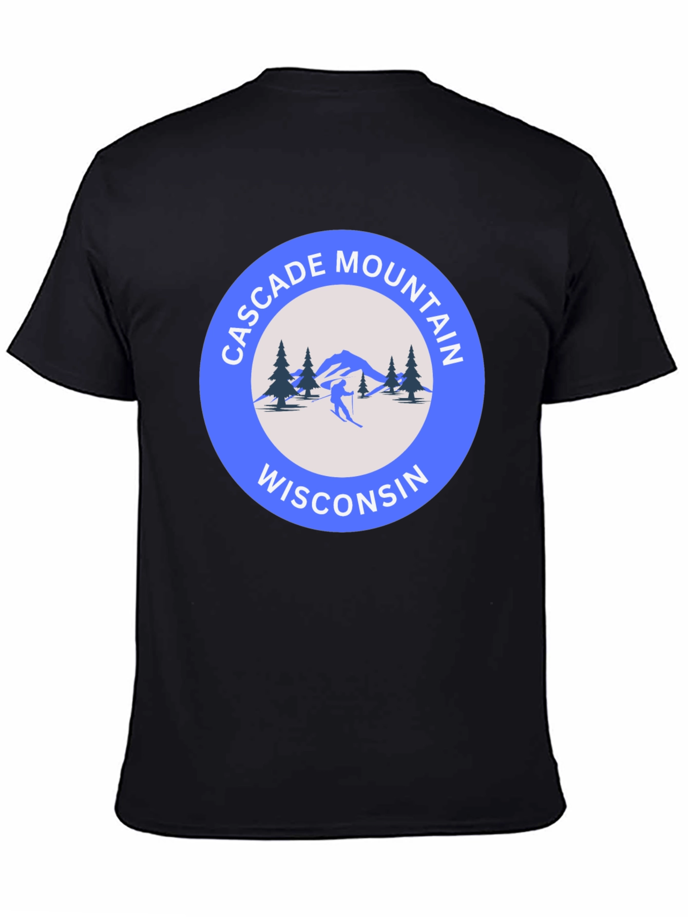 Cascade Mountain Wisconsin Graphic T-Shirt
