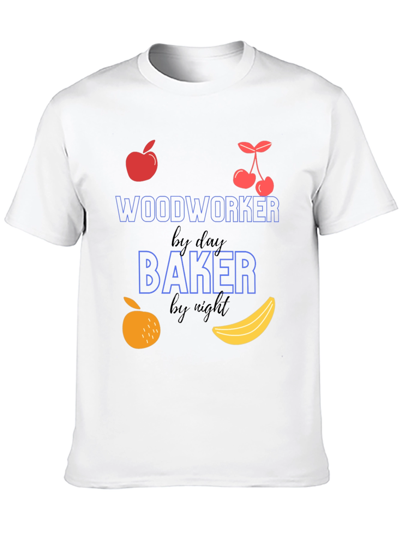 Woodworker by Day Baker by Night T-Shirt