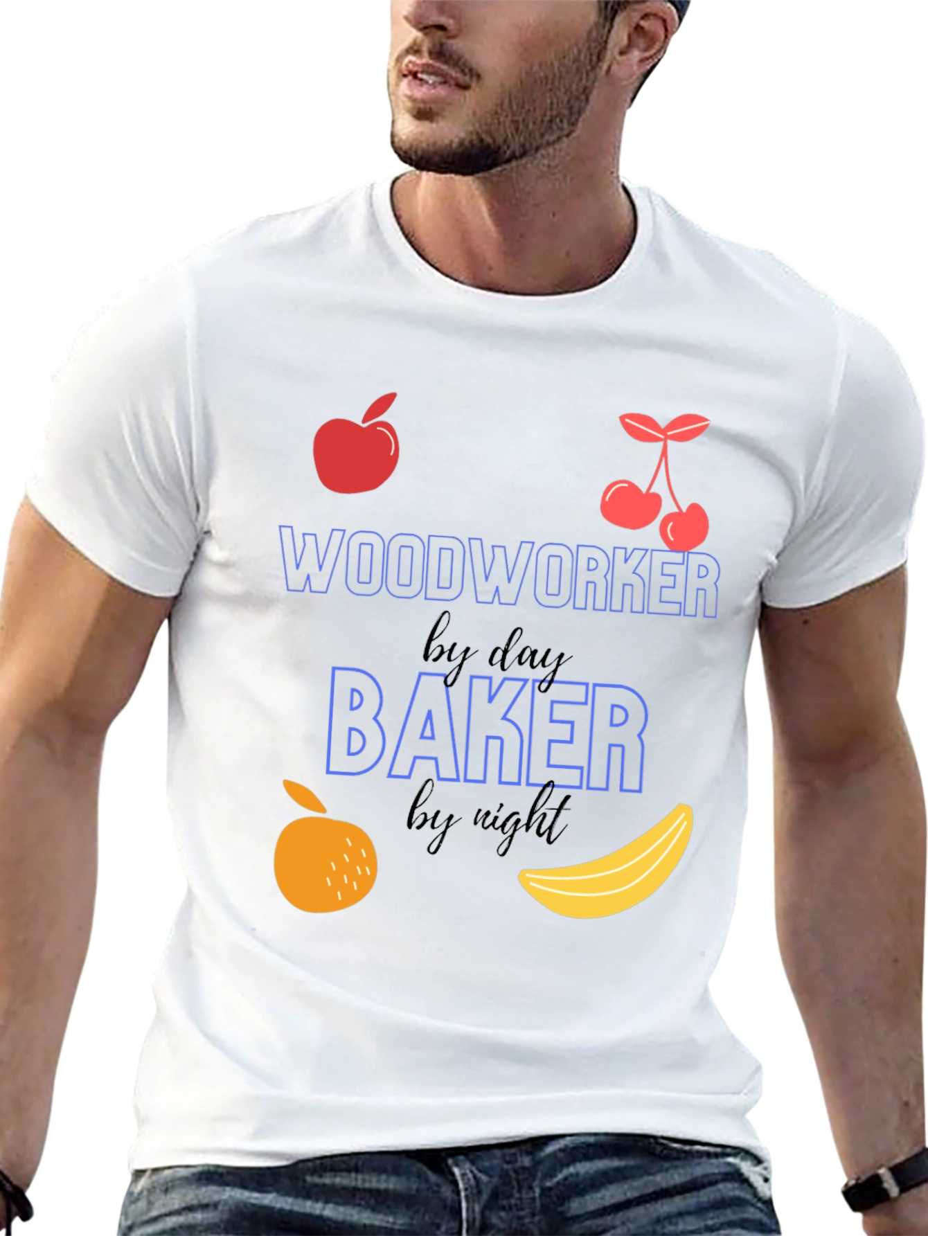 Woodworker by Day Baker by Night T-Shirt
