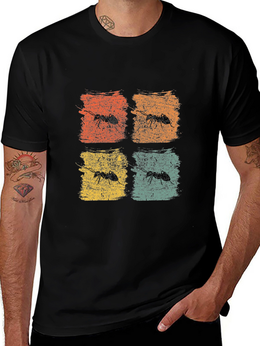 Retro Ant Graphic T-Shirt
