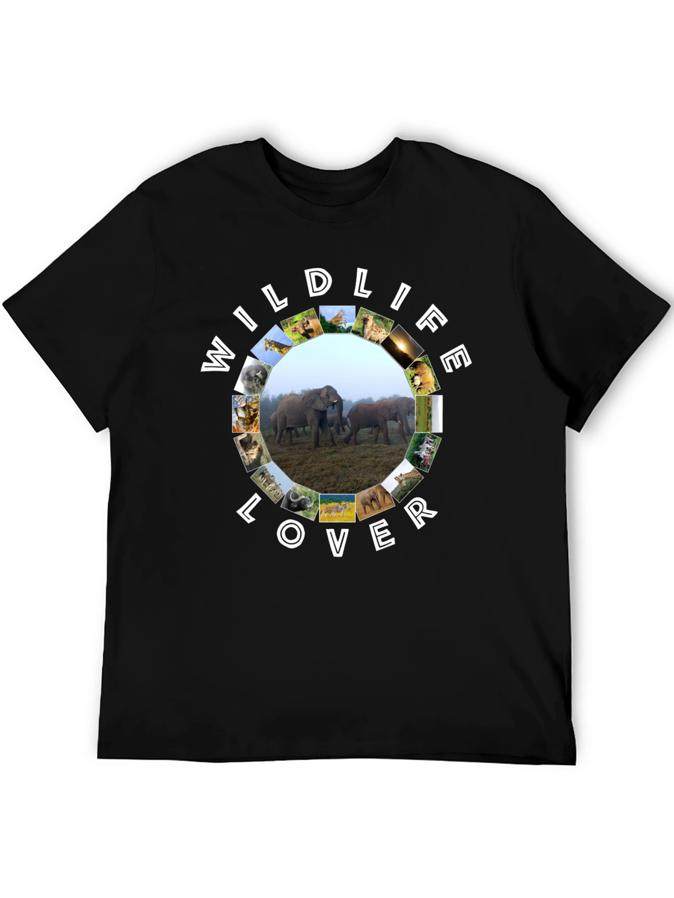 Wildlife Lover T-Shirt - Animal Graphic Tee
