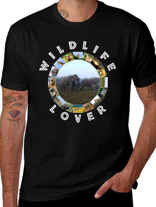 Wildlife Lover T-Shirt - Animal Graphic Tee