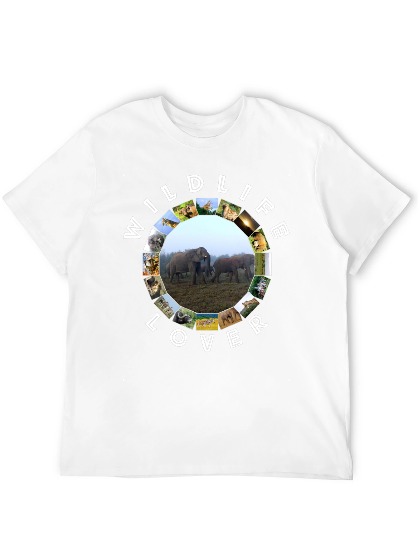 Wildlife Lover T-Shirt - Animal Graphic Tee