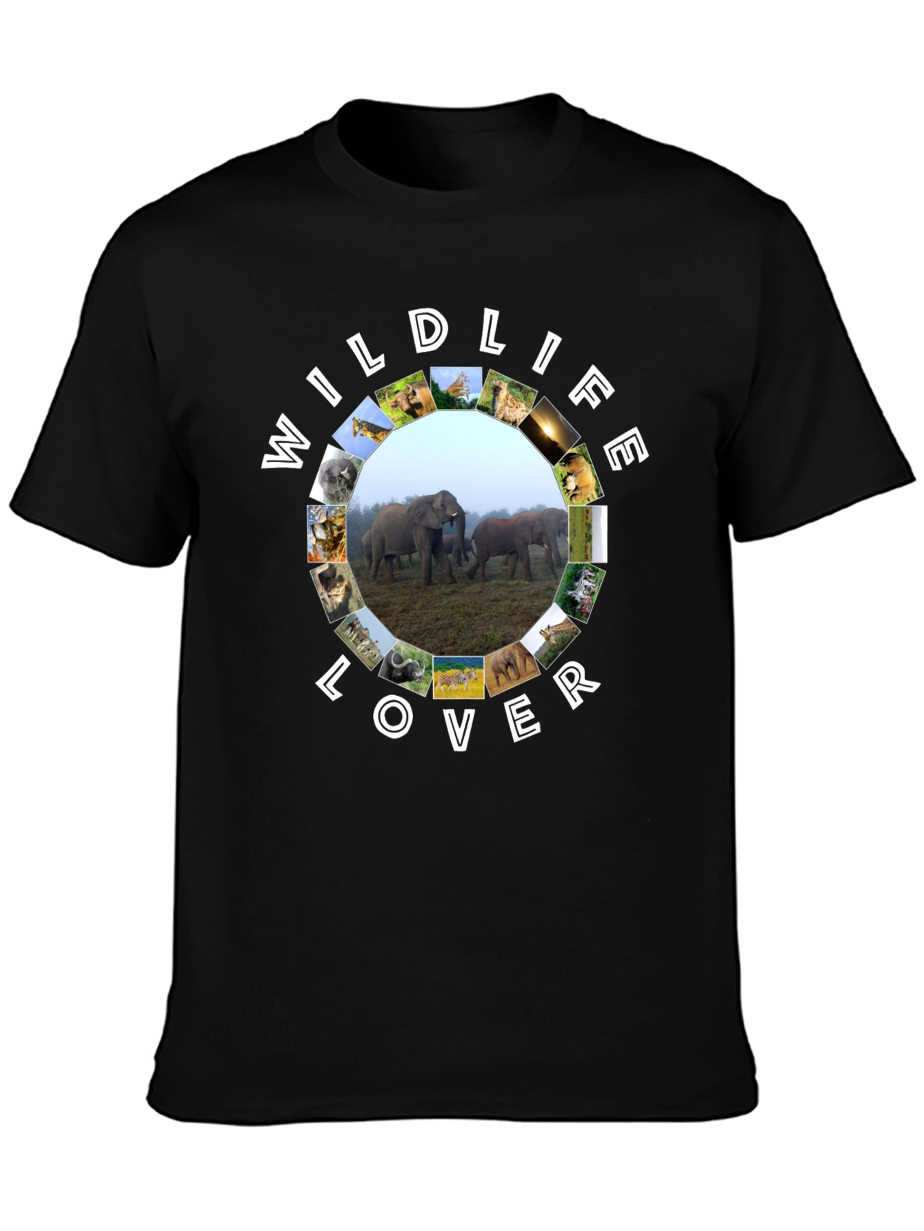 Wildlife Lover T-Shirt - Animal Graphic Tee