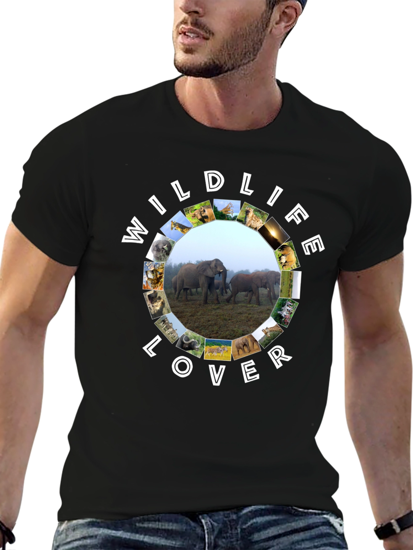 Wildlife Lover T-Shirt - Animal Graphic Tee
