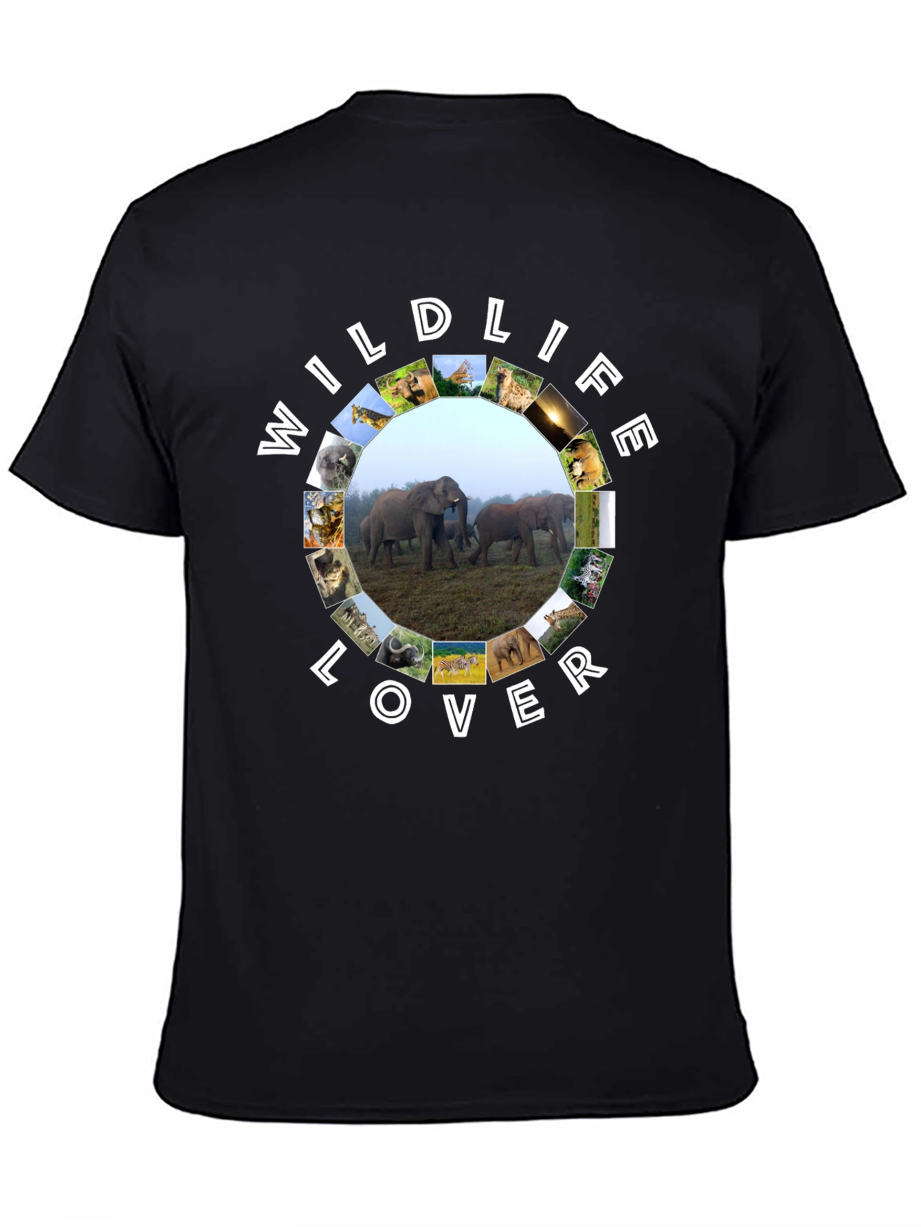 Wildlife Lover T-Shirt - Animal Graphic Tee