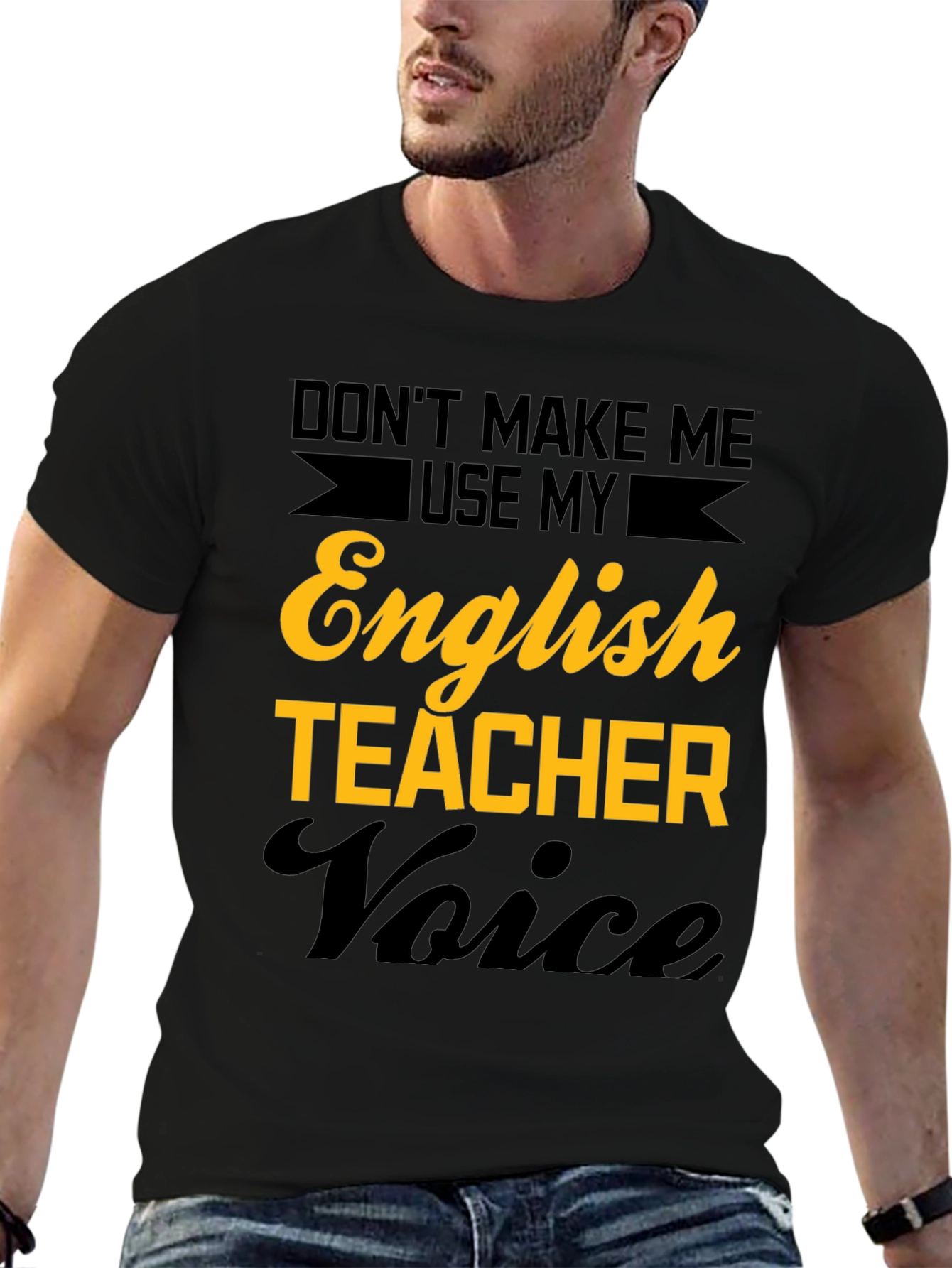 English Teacher Voice T-Shirt Funny Teacher Tee