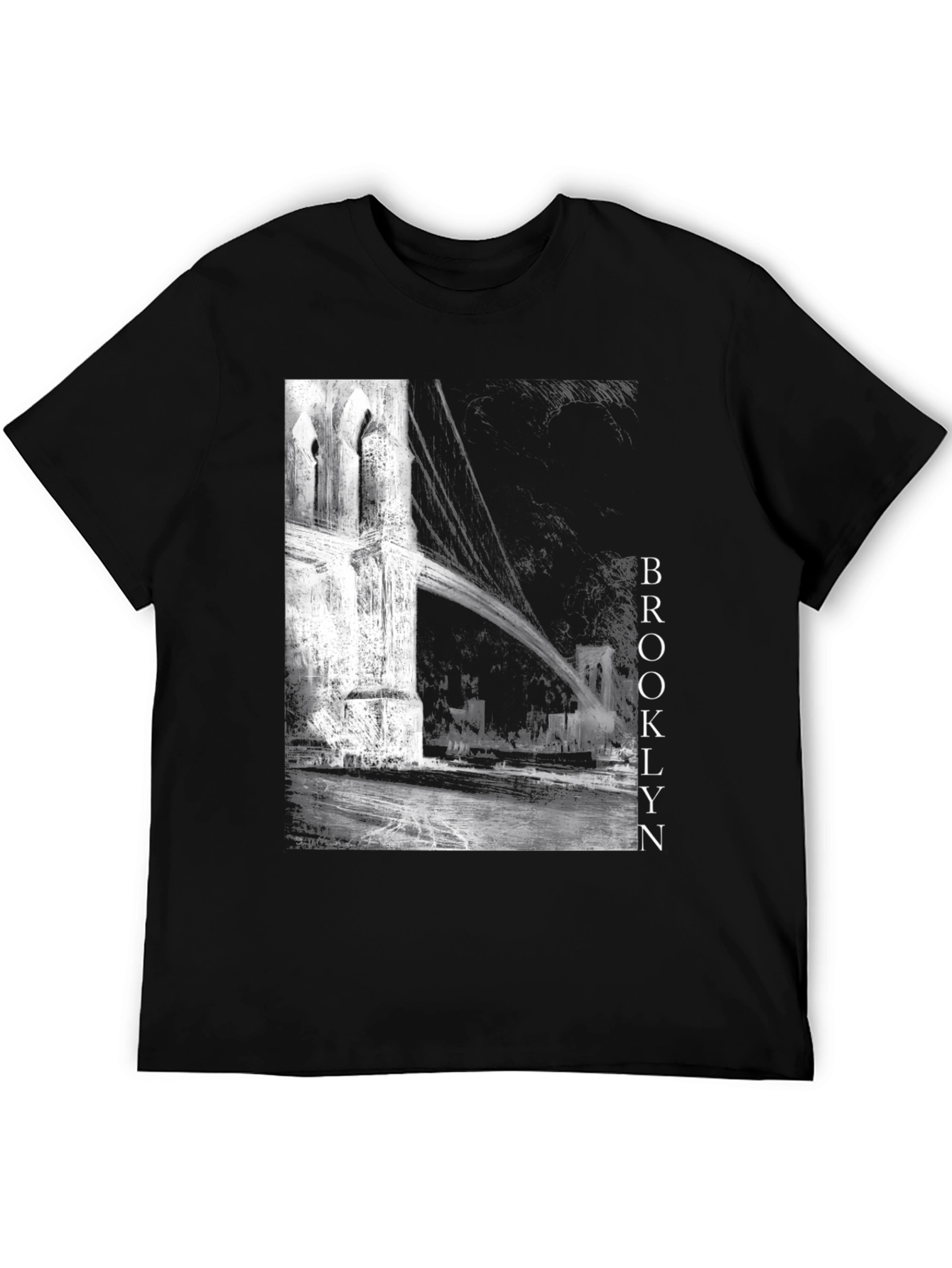 Brooklyn Bridge Graphic Tee - Urban Style