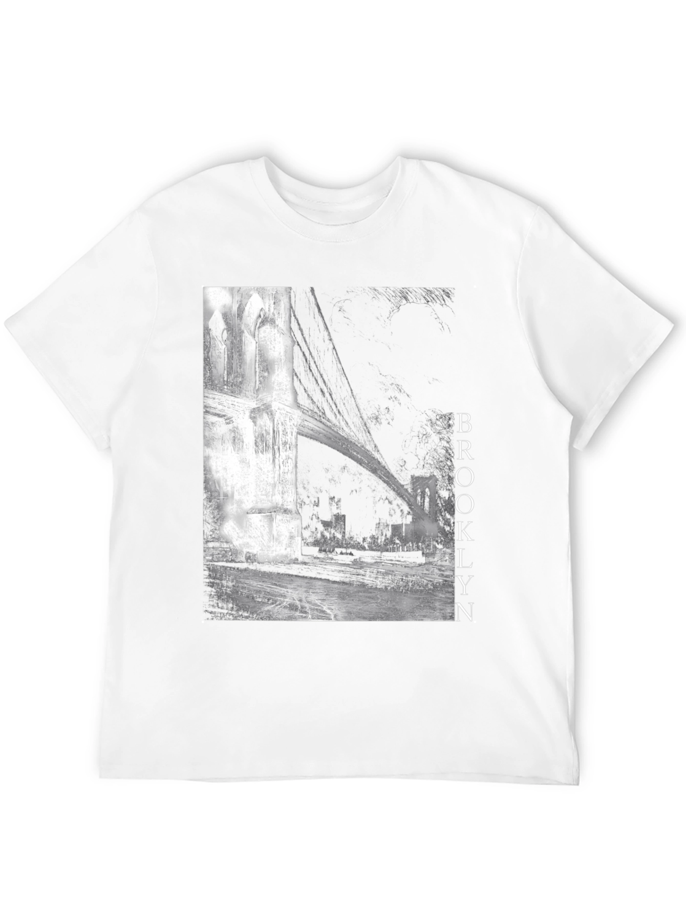 Brooklyn Bridge Graphic Tee - Urban Style