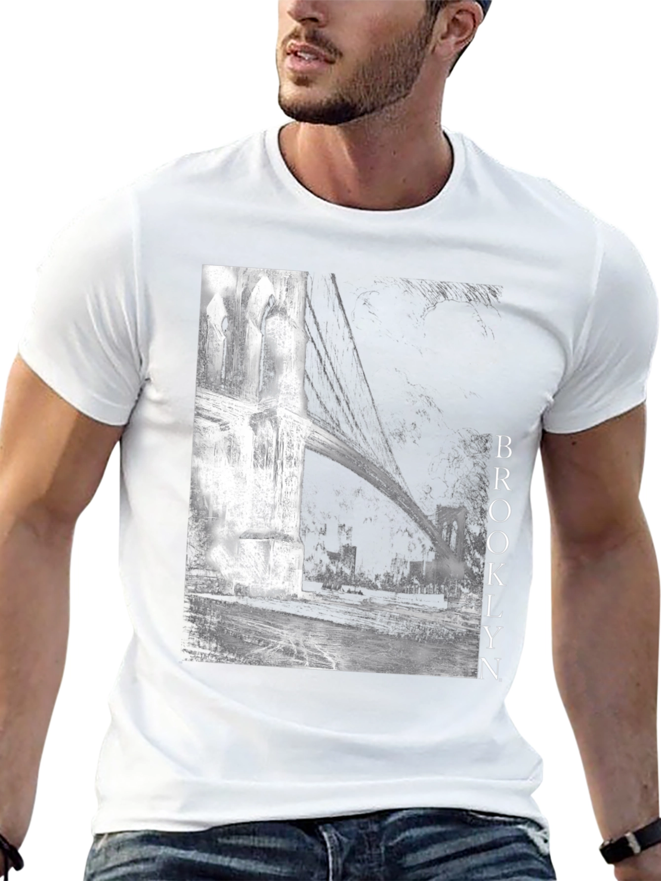 Brooklyn Bridge Graphic Tee - Urban Style