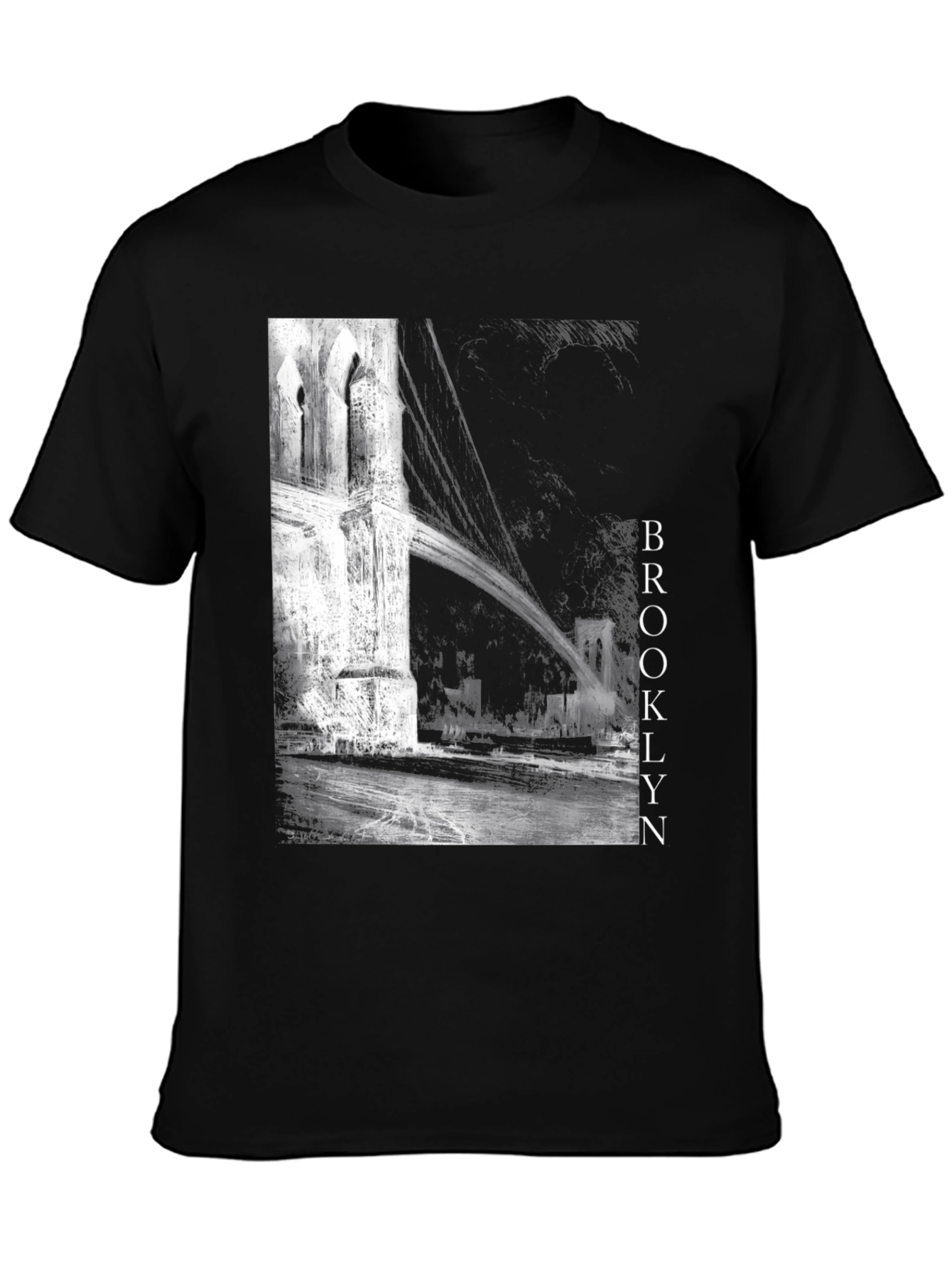 Brooklyn Bridge Graphic Tee - Urban Style