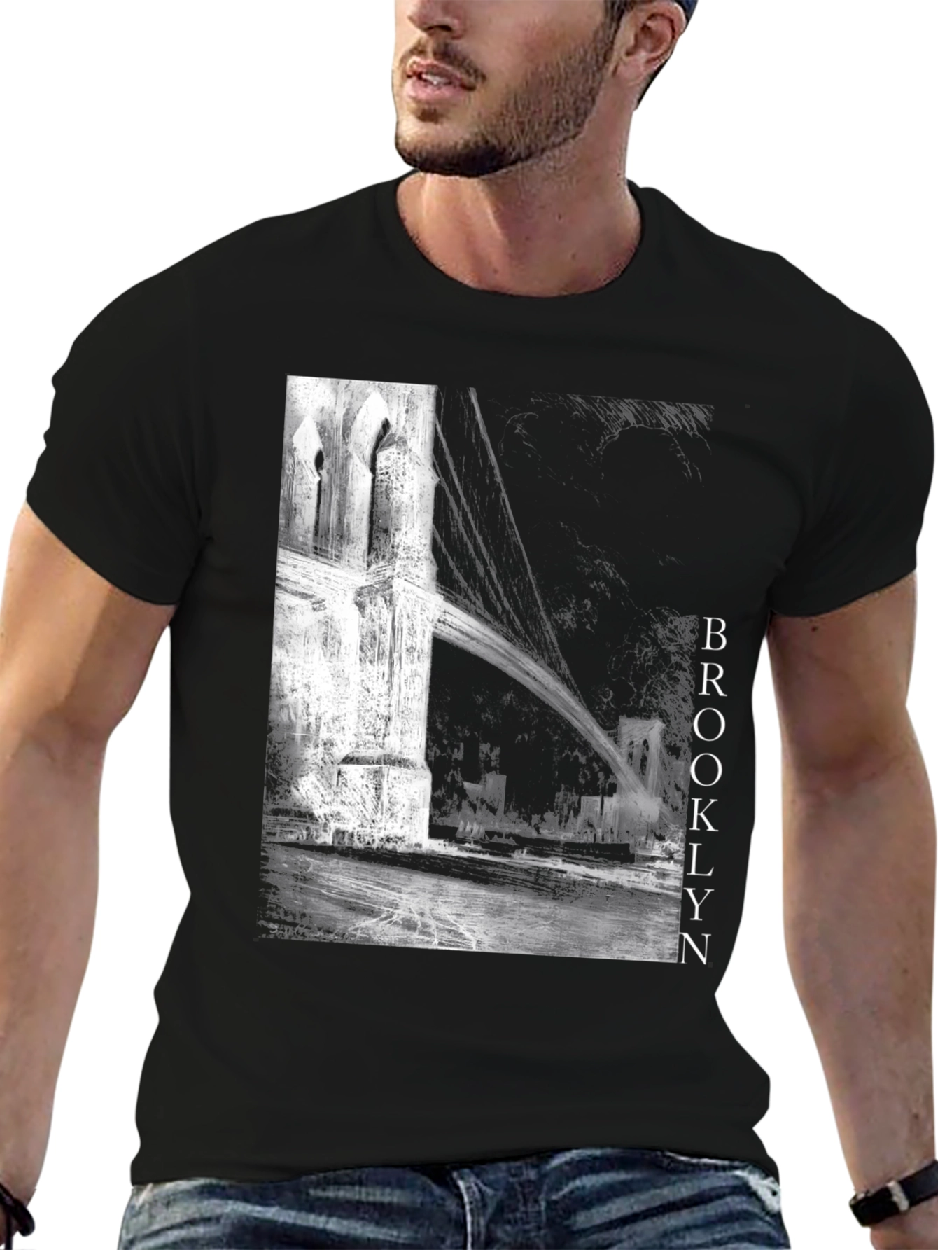 Brooklyn Bridge Graphic Tee - Urban Style