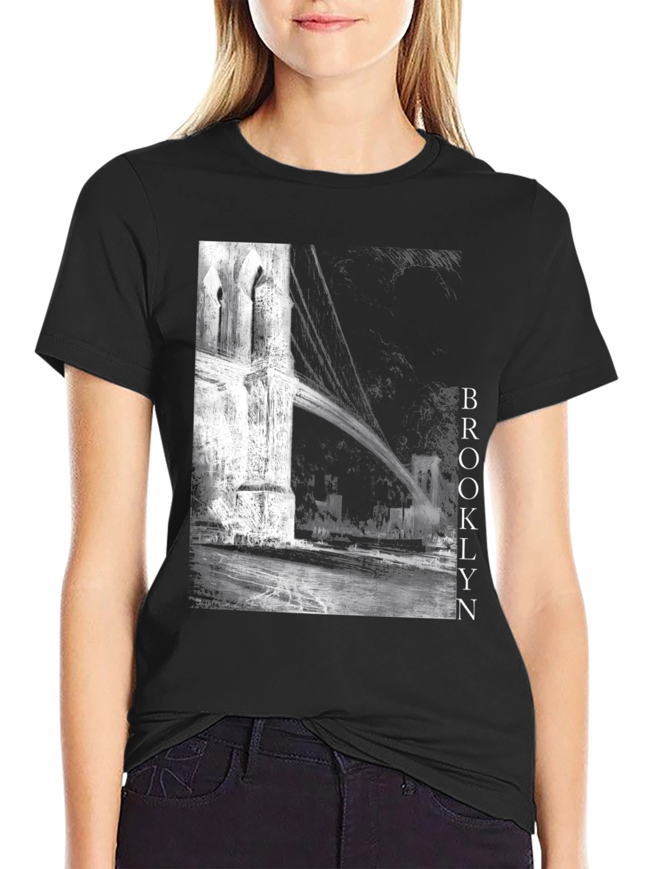 Brooklyn Bridge Graphic Tee - Urban Style