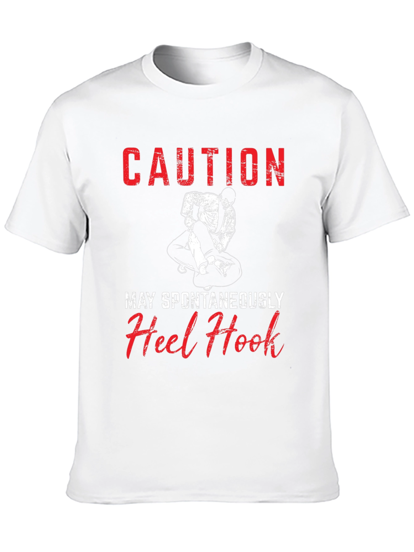 Caution Heel Hook Graphic T-Shirt