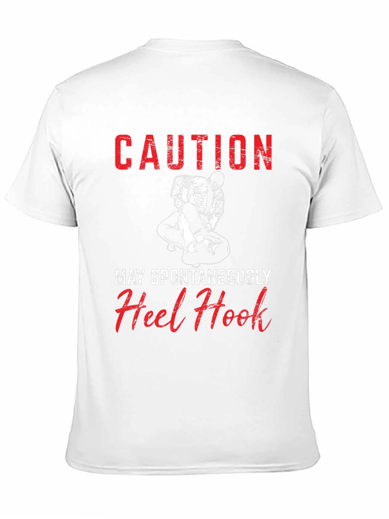Caution Heel Hook Graphic T-Shirt