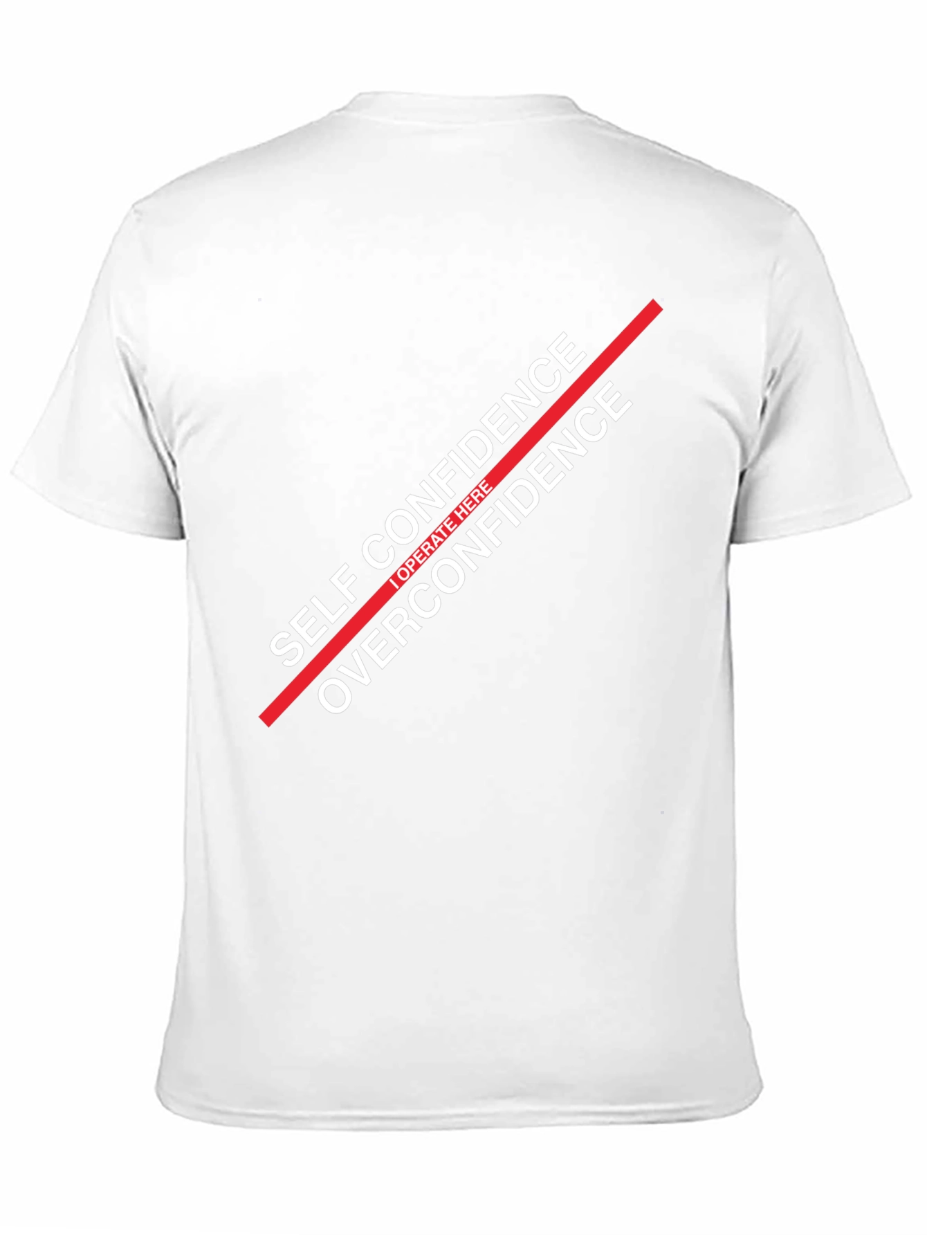 Self Confidence Graphic T-Shirt - Black