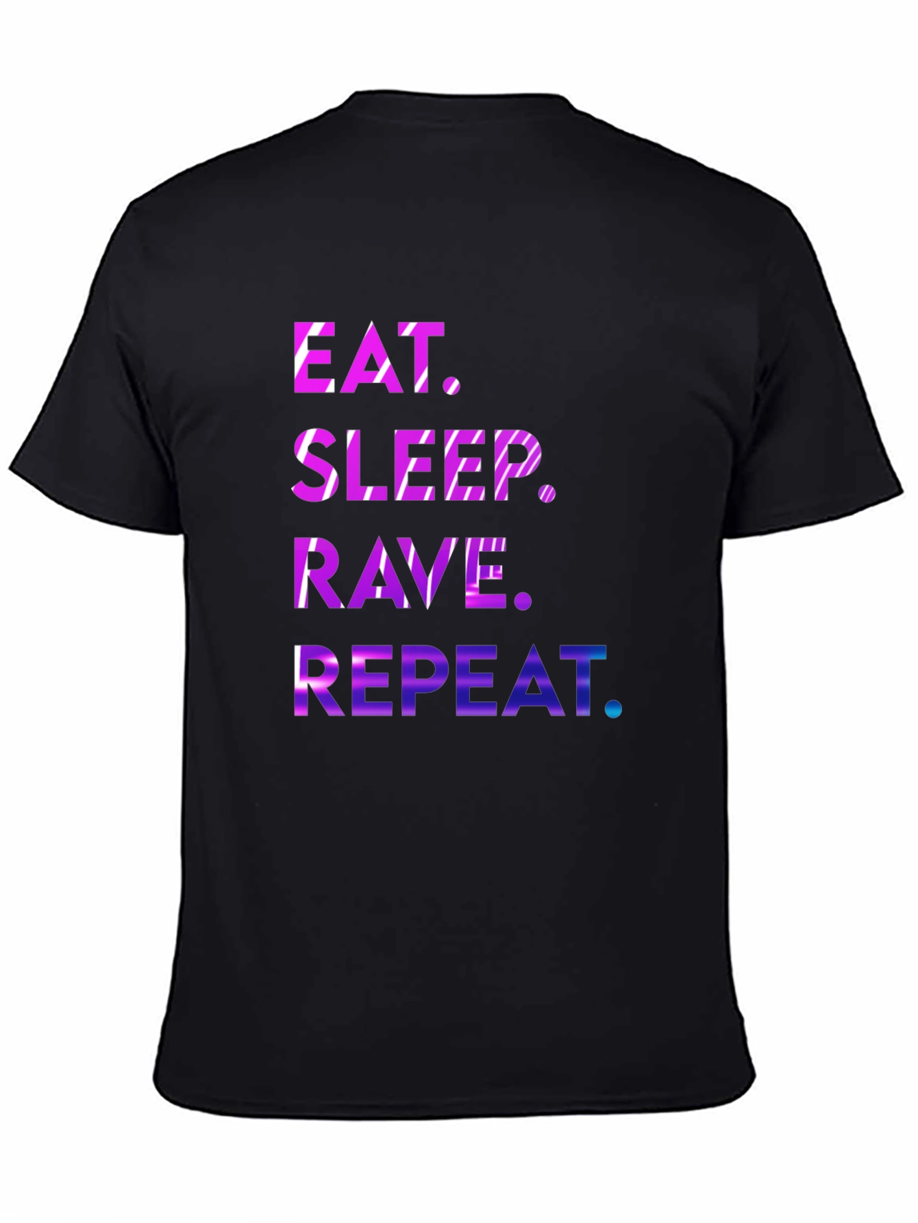 Eat Sleep Rave Repeat Graphic Tee