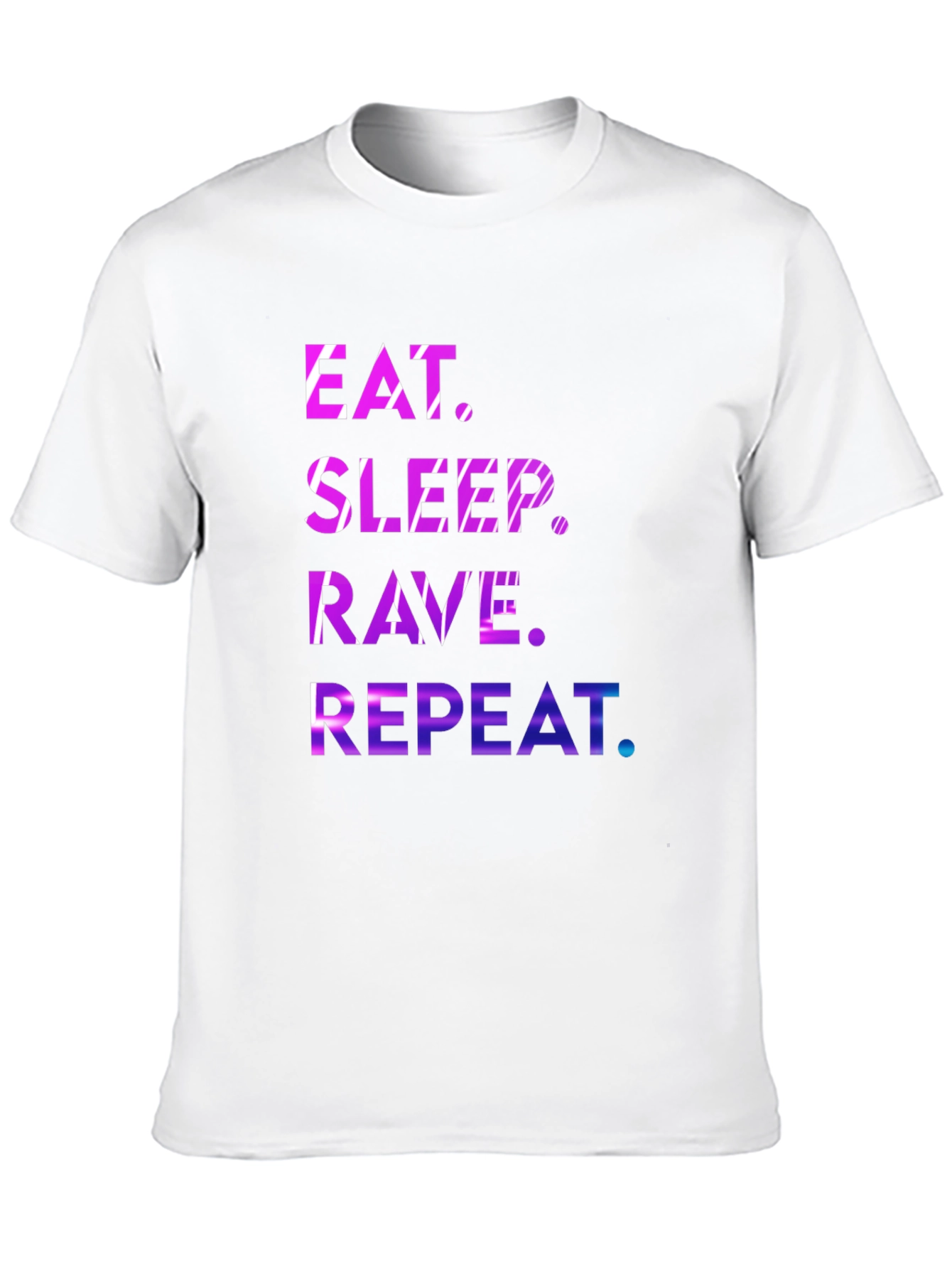 Eat Sleep Rave Repeat Graphic Tee