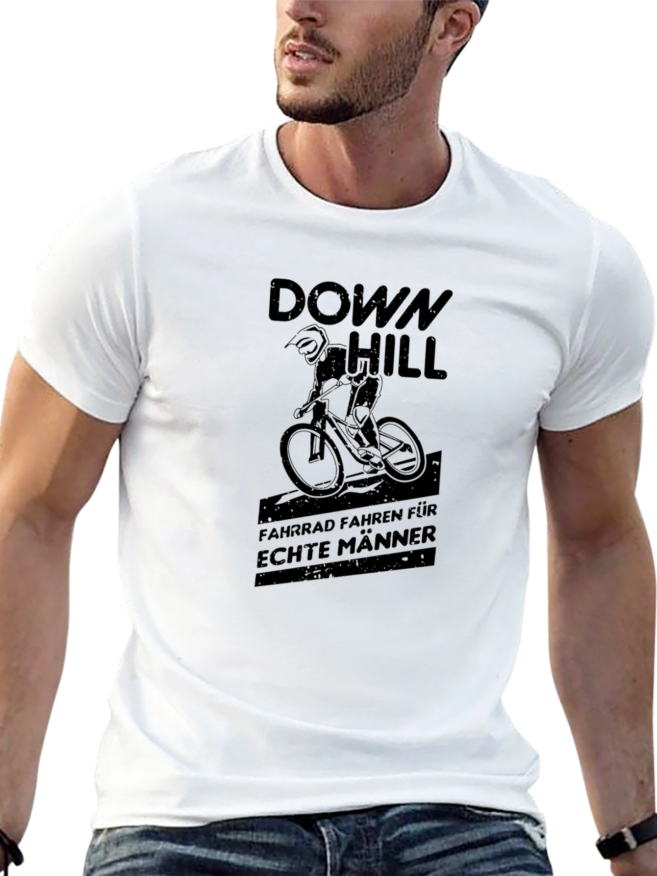Downhill Biking T-Shirt for Men