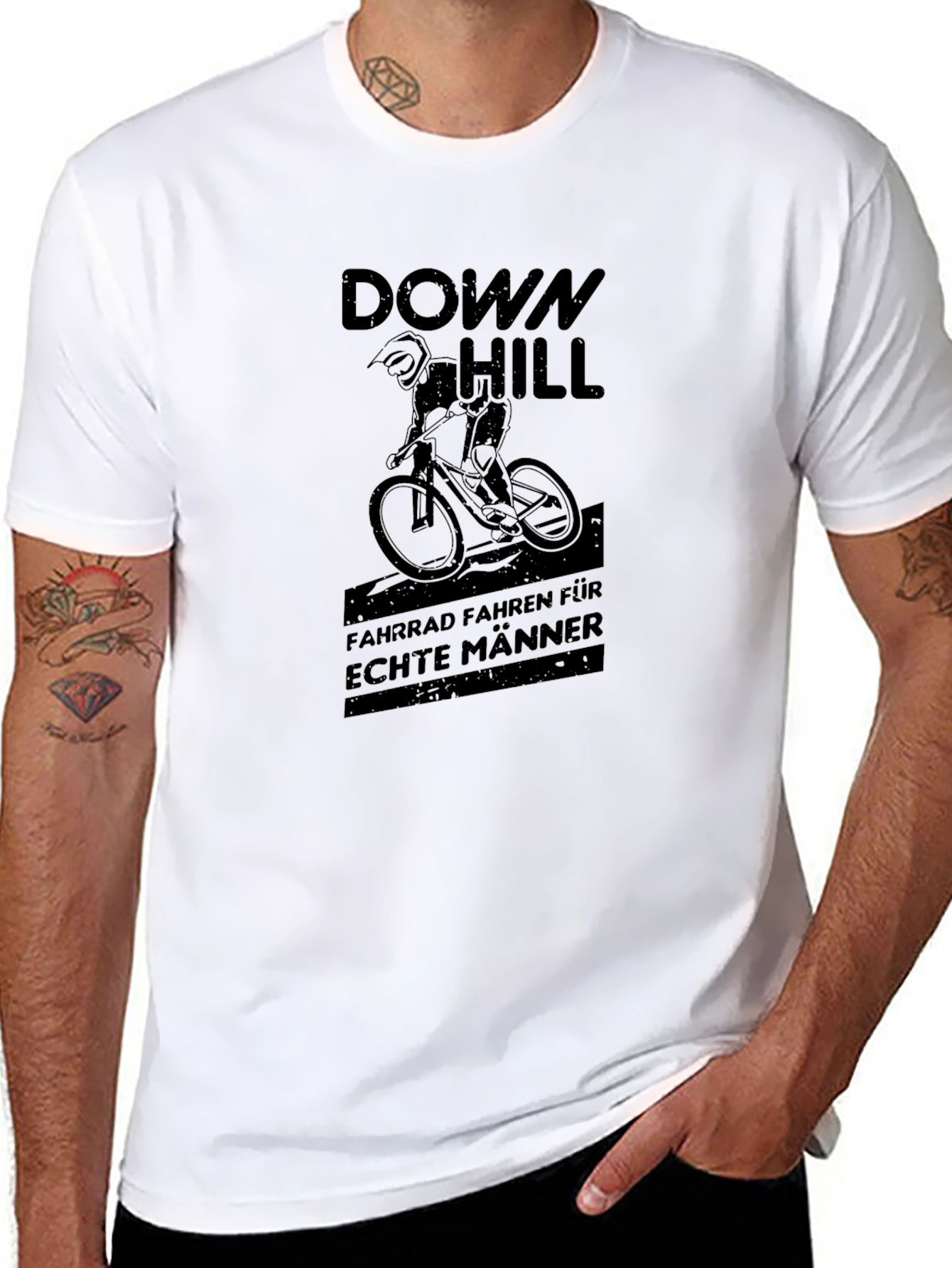 Downhill Biking T-Shirt for Men