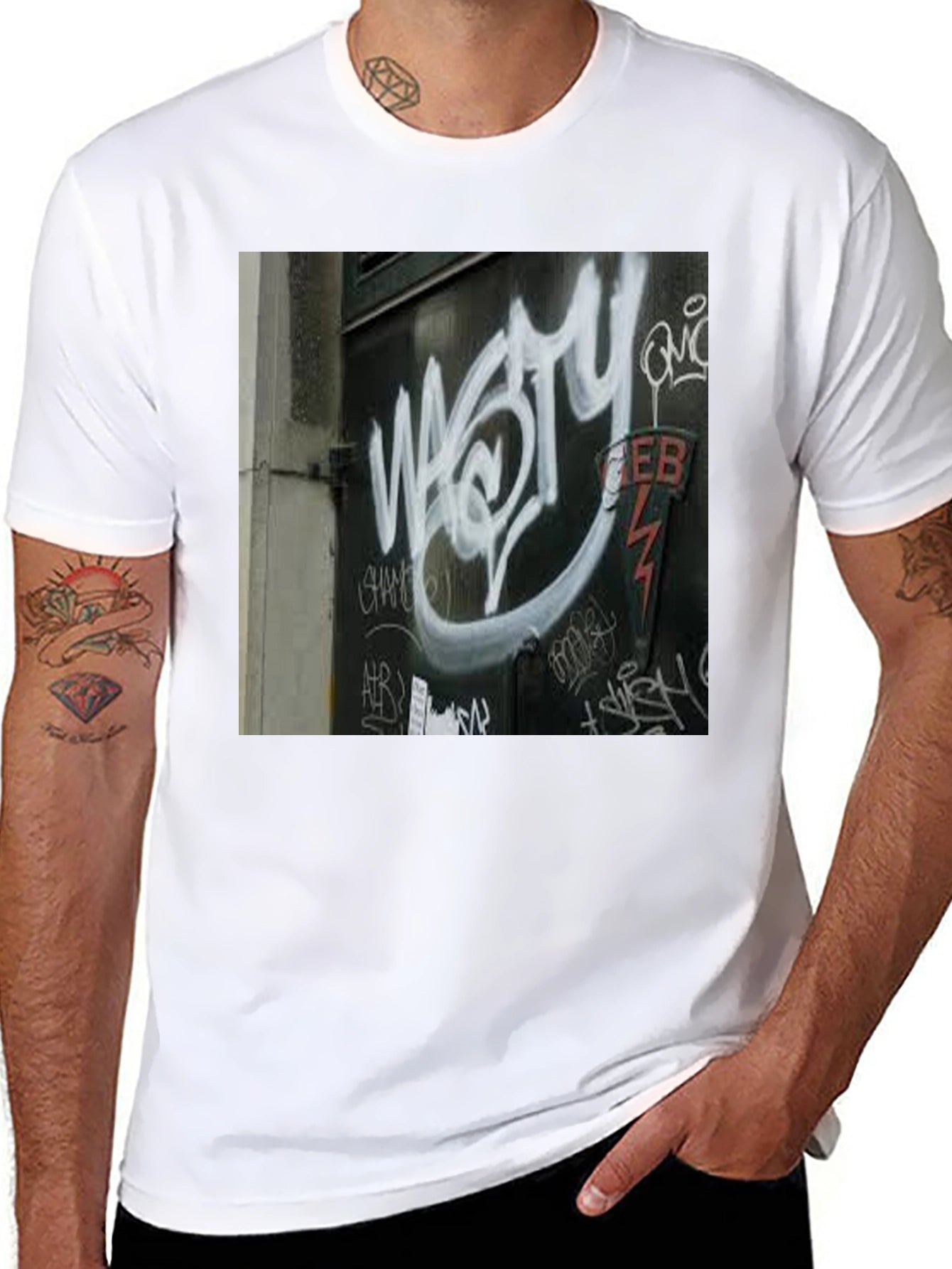 Urban Graffiti Tee - Street Art Style