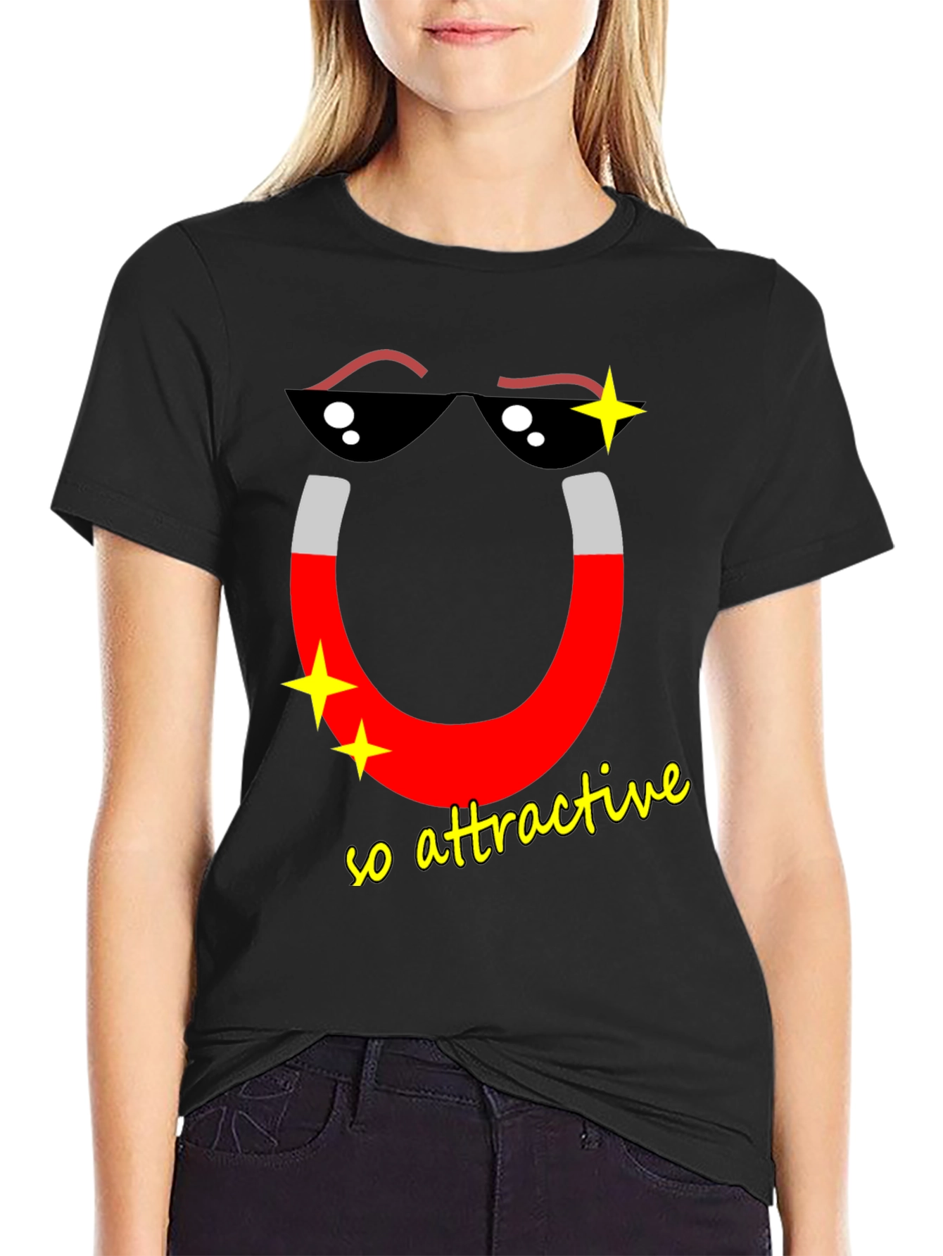 Attractive Magnet T-Shirt