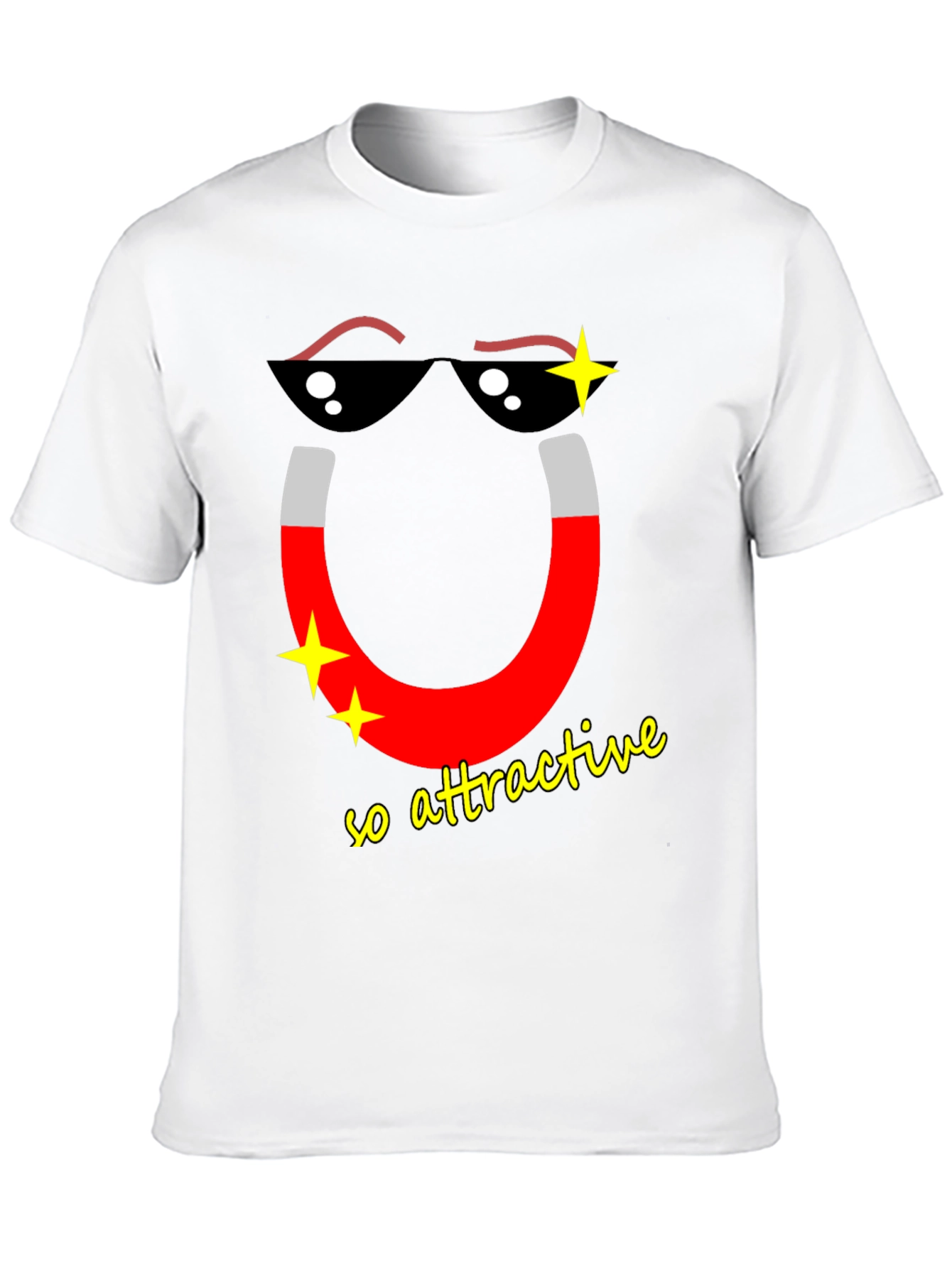 Attractive Magnet T-Shirt