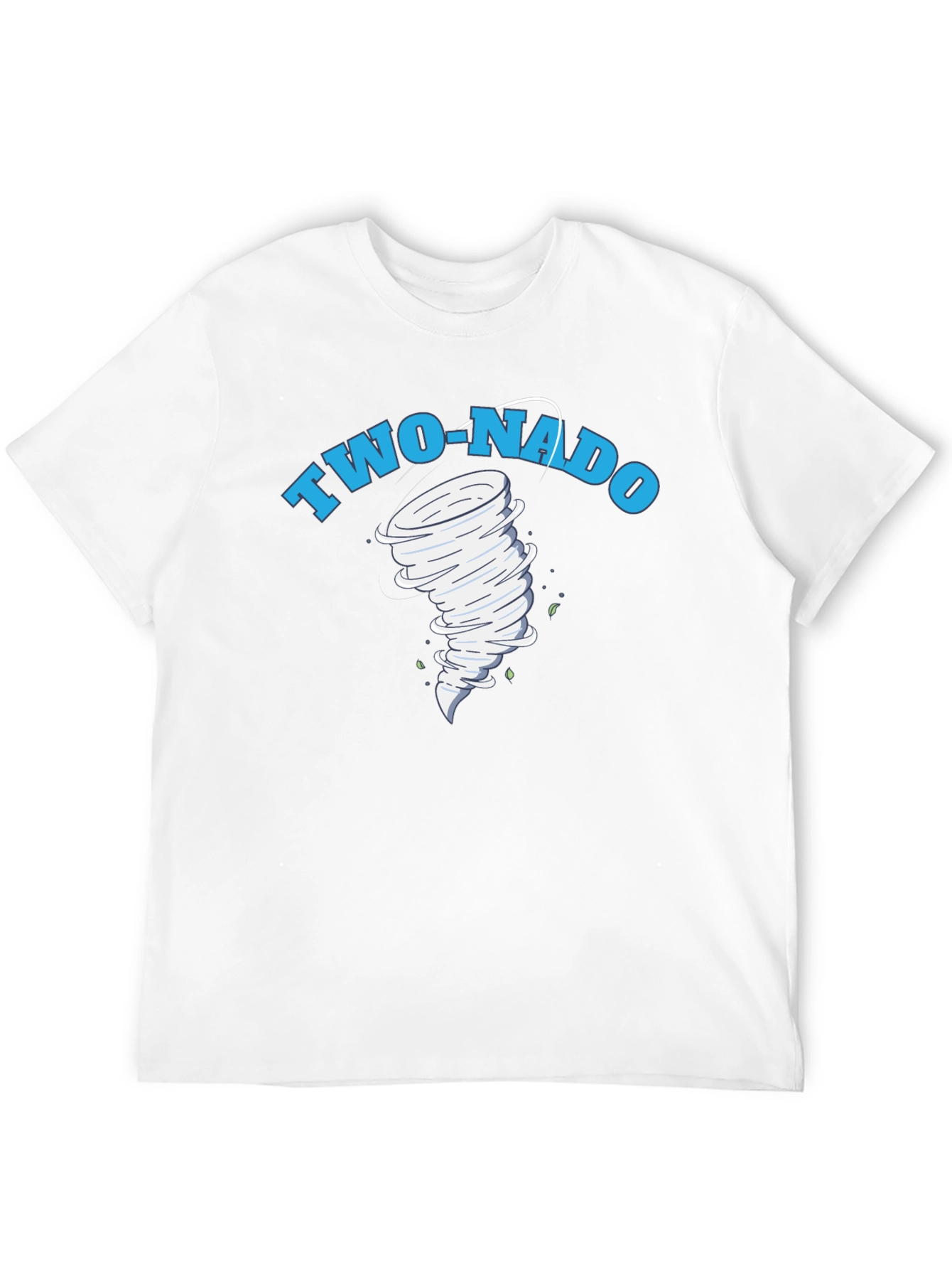 Two-Nado Graphic Print Black T-Shirt