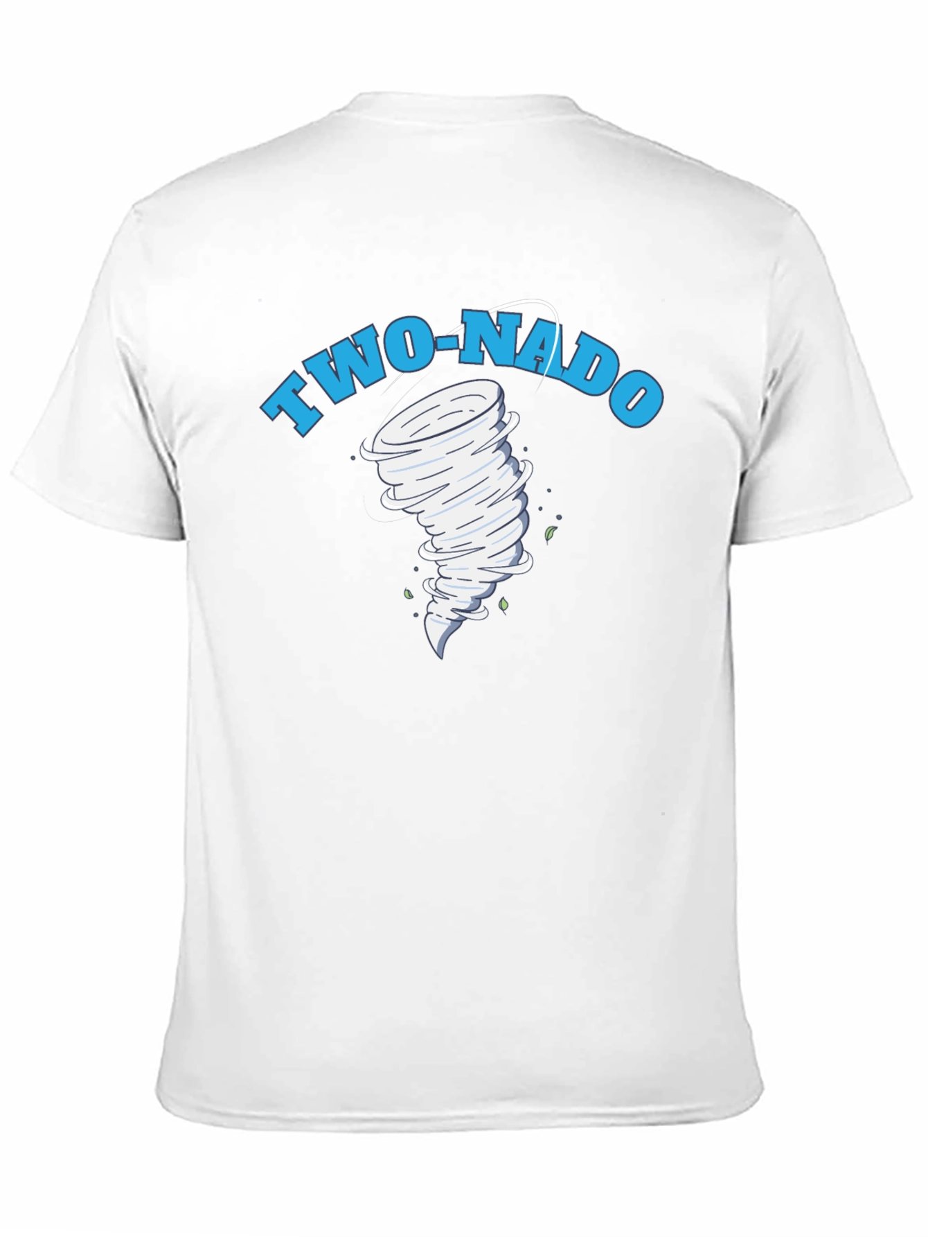 Two-Nado Graphic Print Black T-Shirt