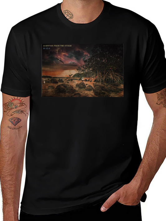 Refuge From The Storm Graphic T-Shirt