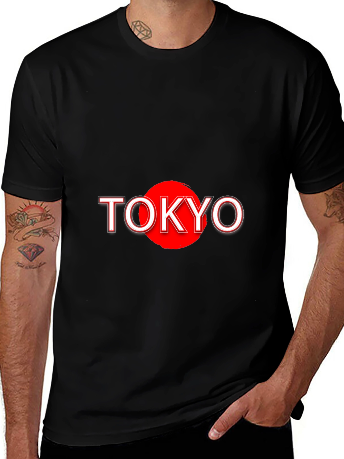 Tokyo T-Shirt - Japan Flag Graphic Tee