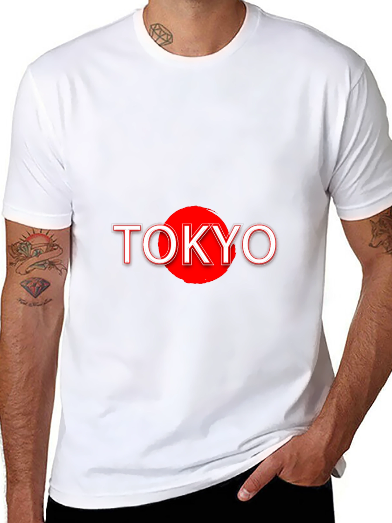 Tokyo T-Shirt - Japan Flag Graphic Tee