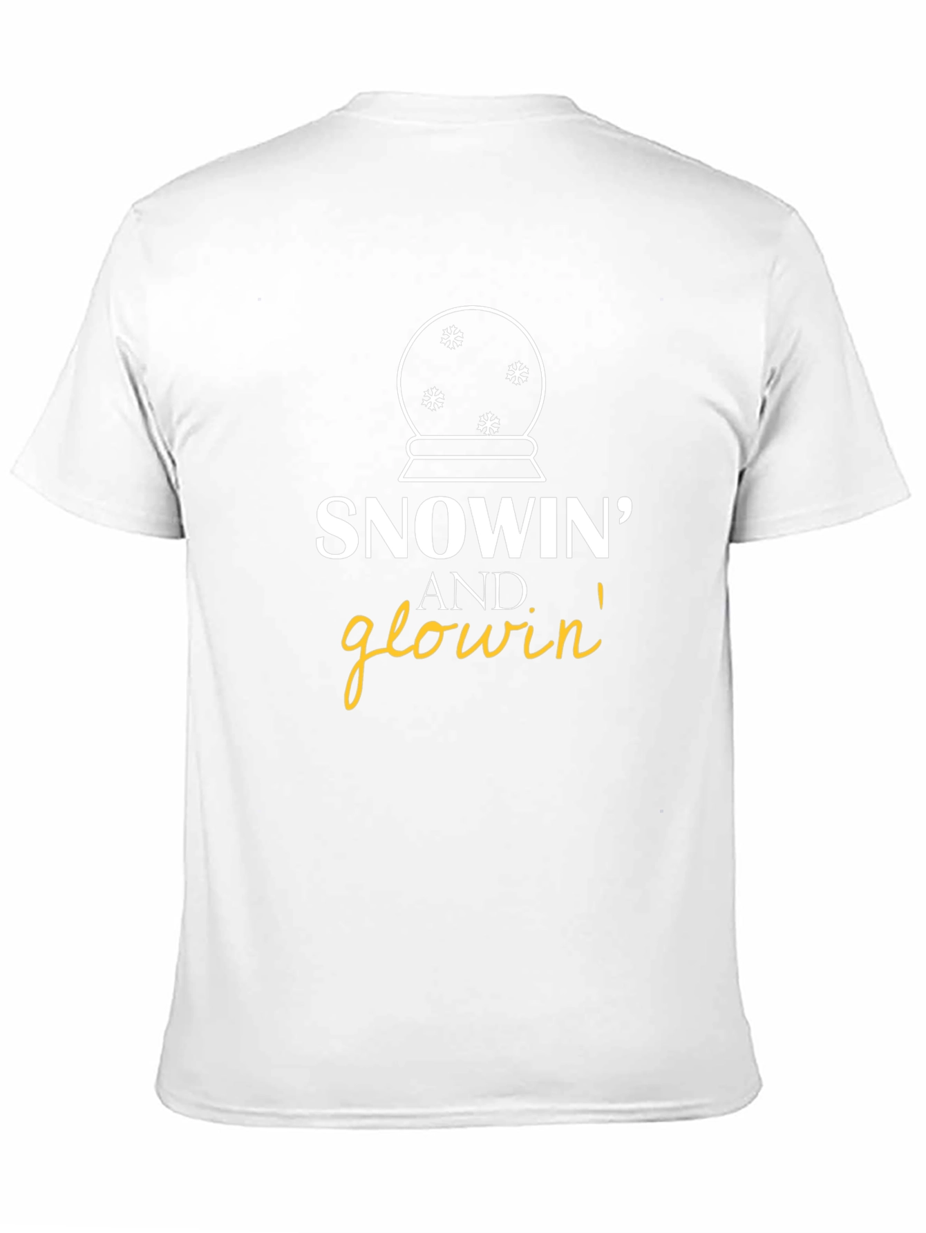 Snowin and Glowin Graphic T-Shirt - Holiday Fun!