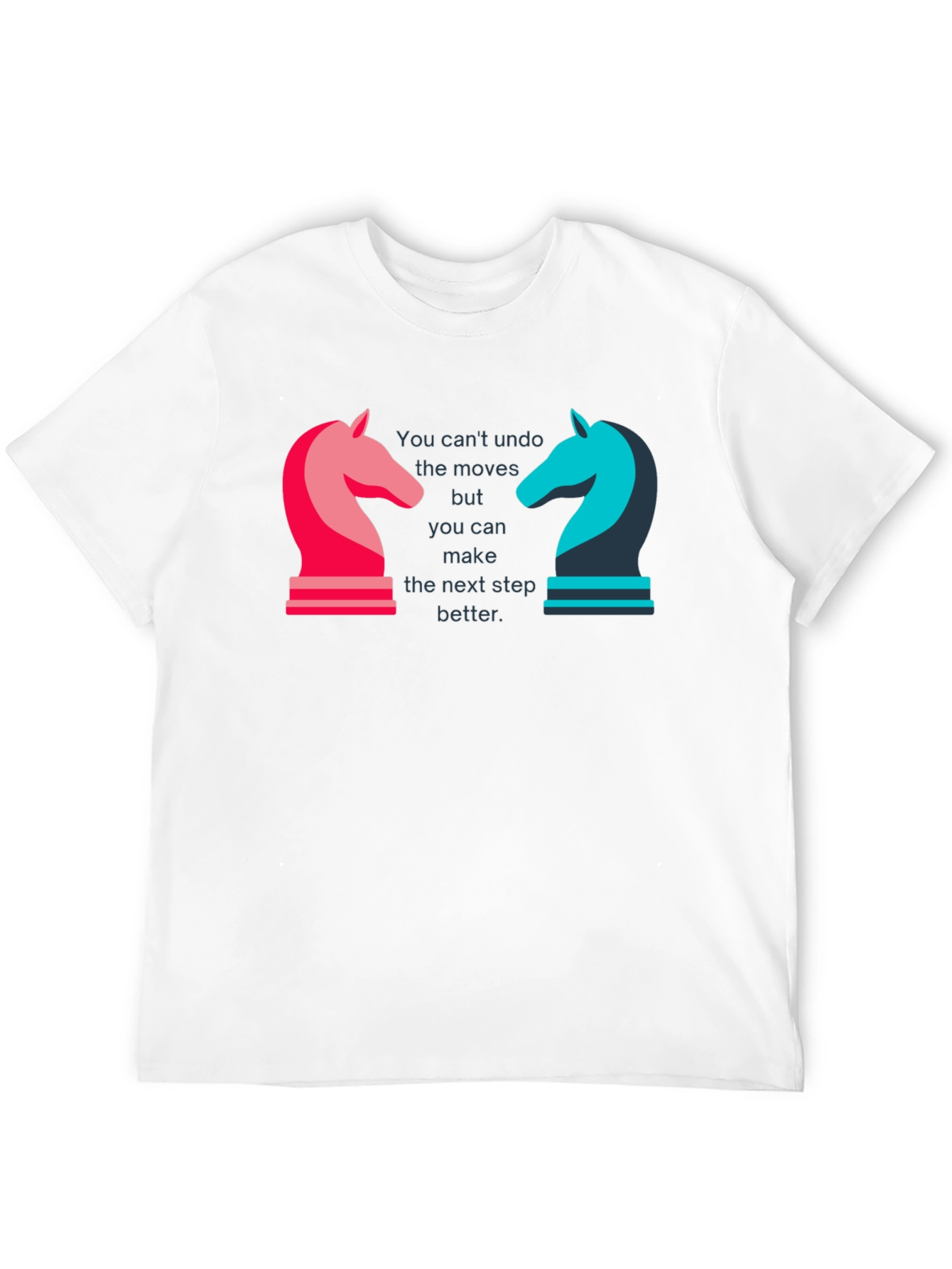 Chess Knight Motivational Graphic T-Shirt