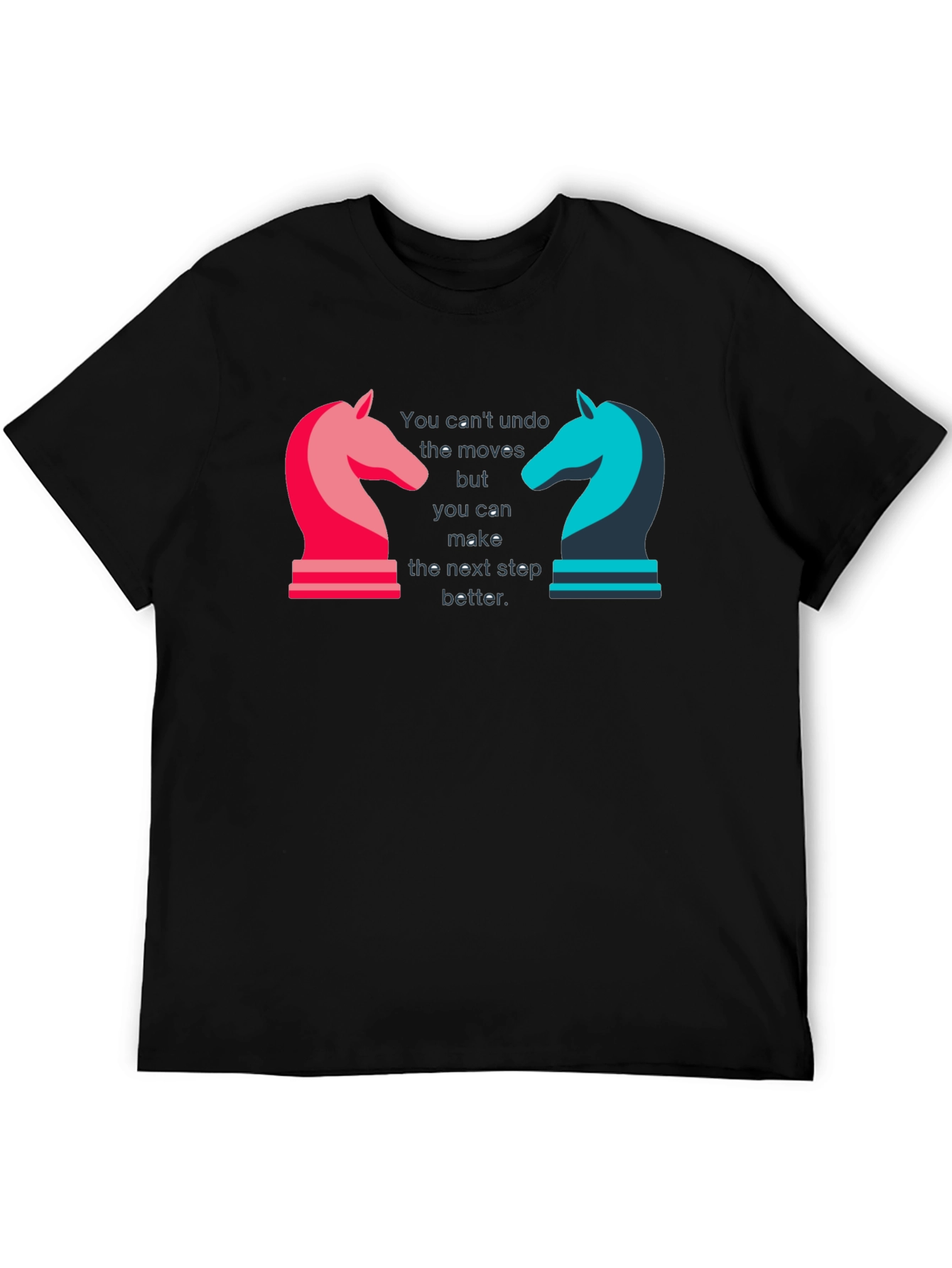 Chess Knight Motivational Graphic T-Shirt