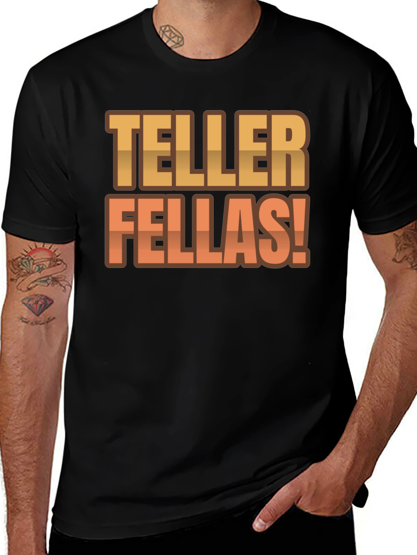 Teller Fellas Graphic Tee - Bold Statement T-Shirt