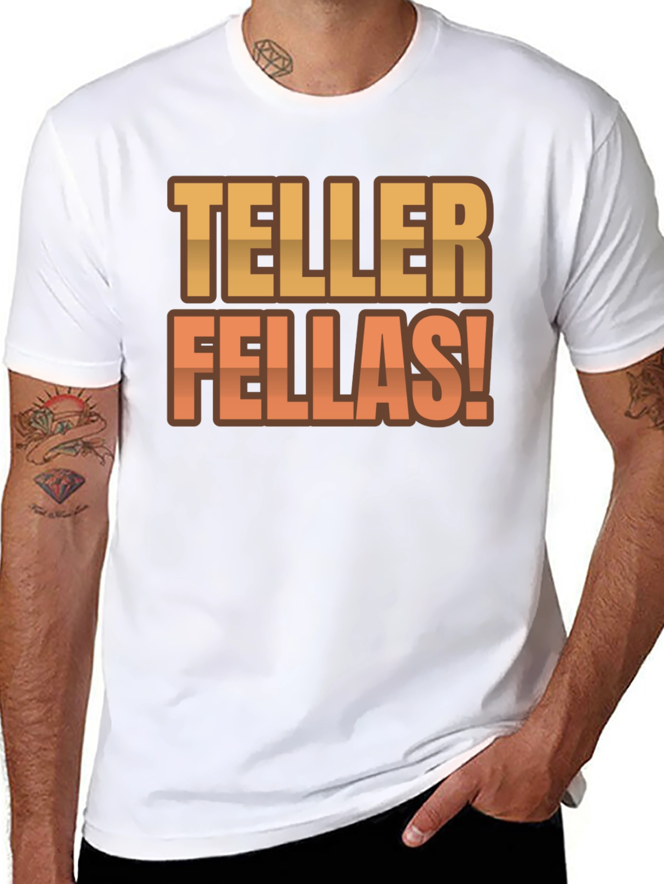 Teller Fellas Graphic Tee - Bold Statement T-Shirt