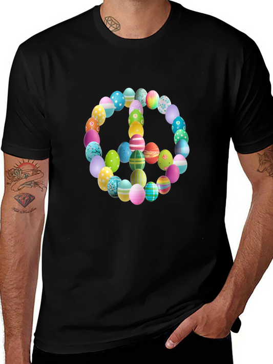 Easter Egg Peace Sign T-Shirt