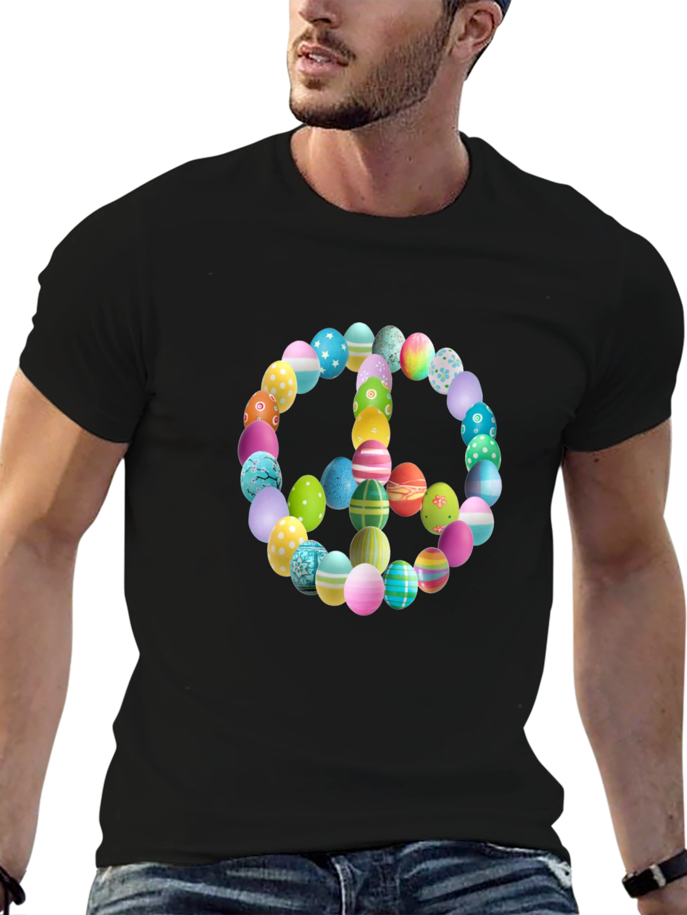 Easter Egg Peace Sign T-Shirt