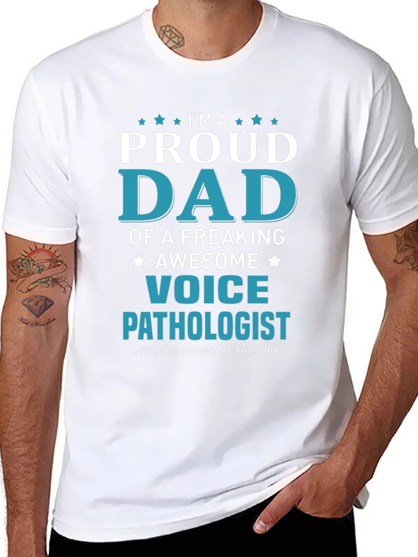 Proud Dad of a Voice Pathologist T-Shirt