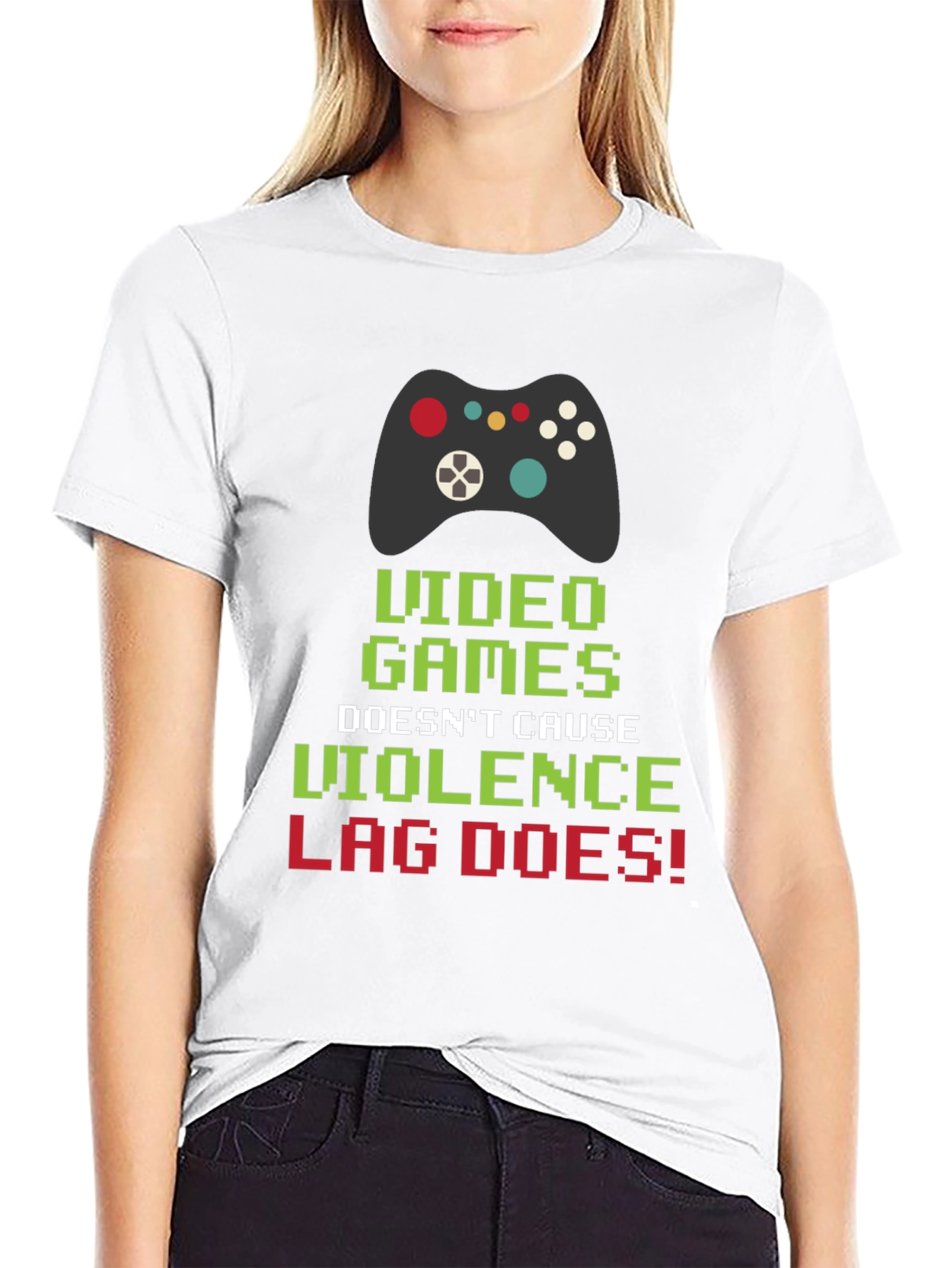 Video Games Lag T-Shirt: Gamer Humor Tee