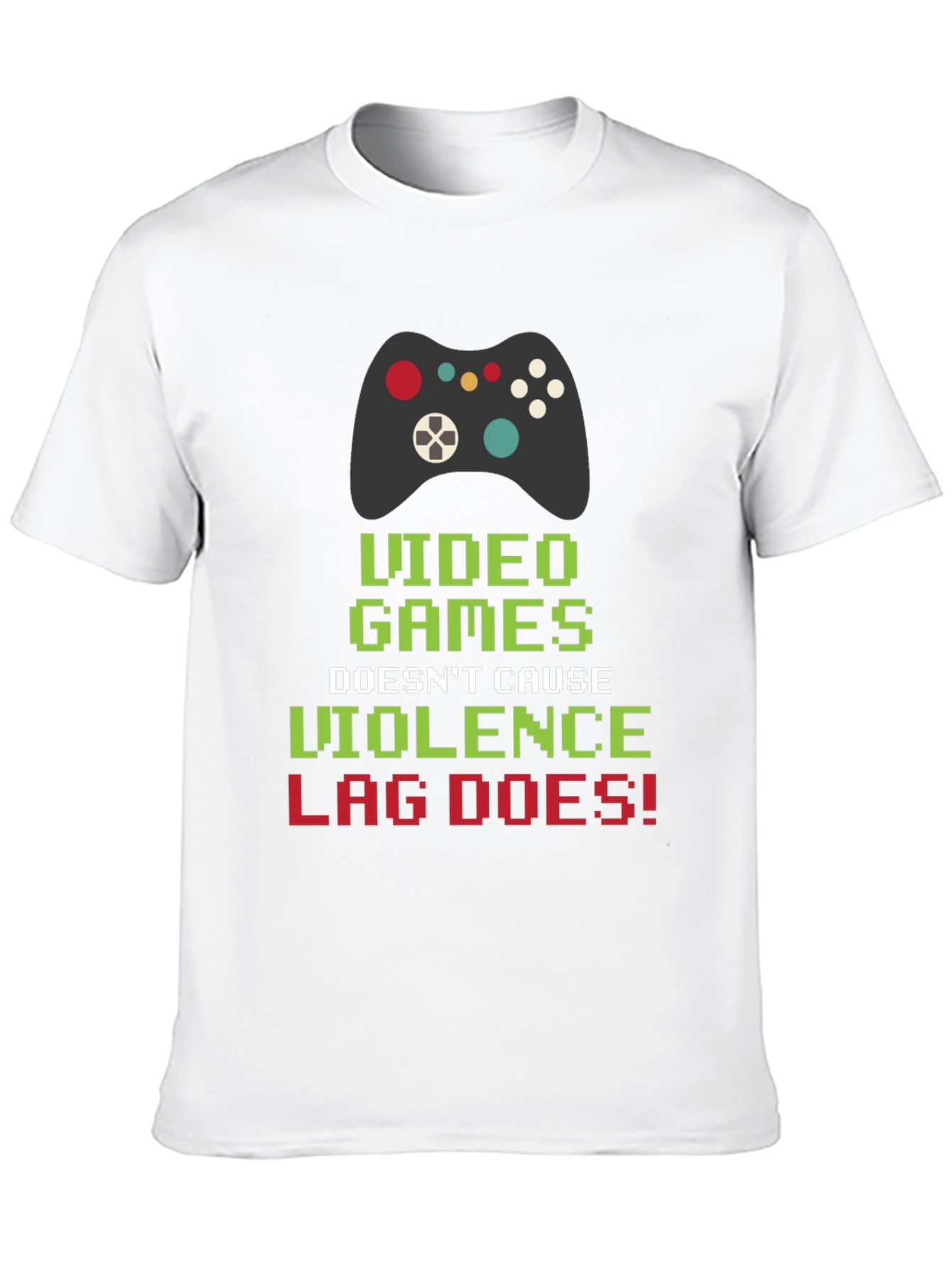 Video Games Lag T-Shirt: Gamer Humor Tee