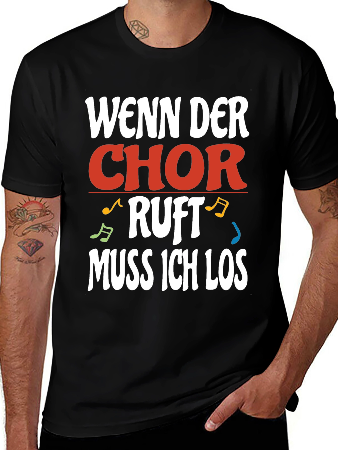 Wenn Der Chor Ruft Mens T-Shirt