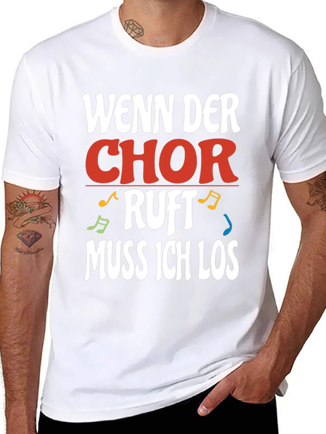 Wenn Der Chor Ruft Mens T-Shirt