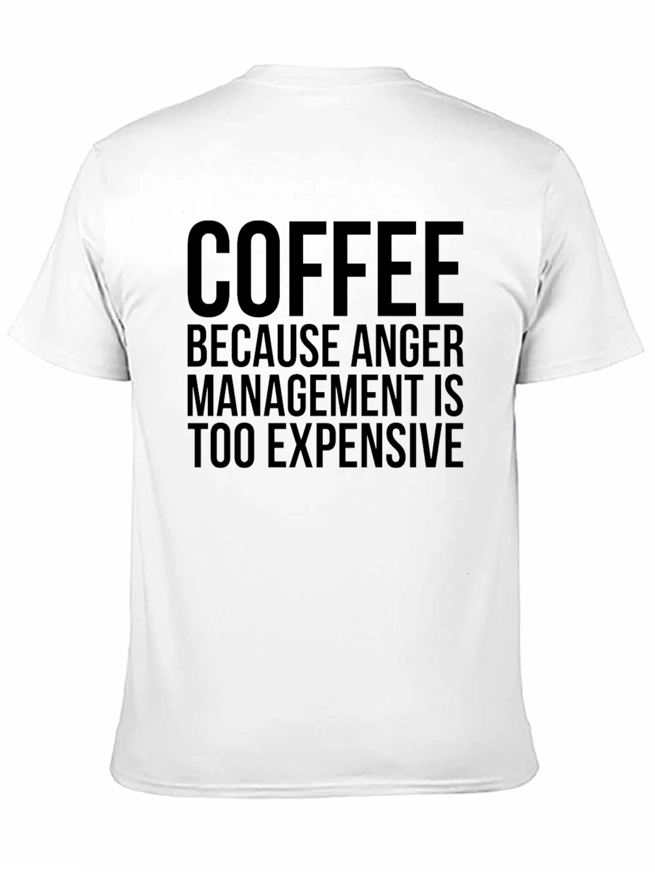 Coffee Anger Management Graphic T-Shirt