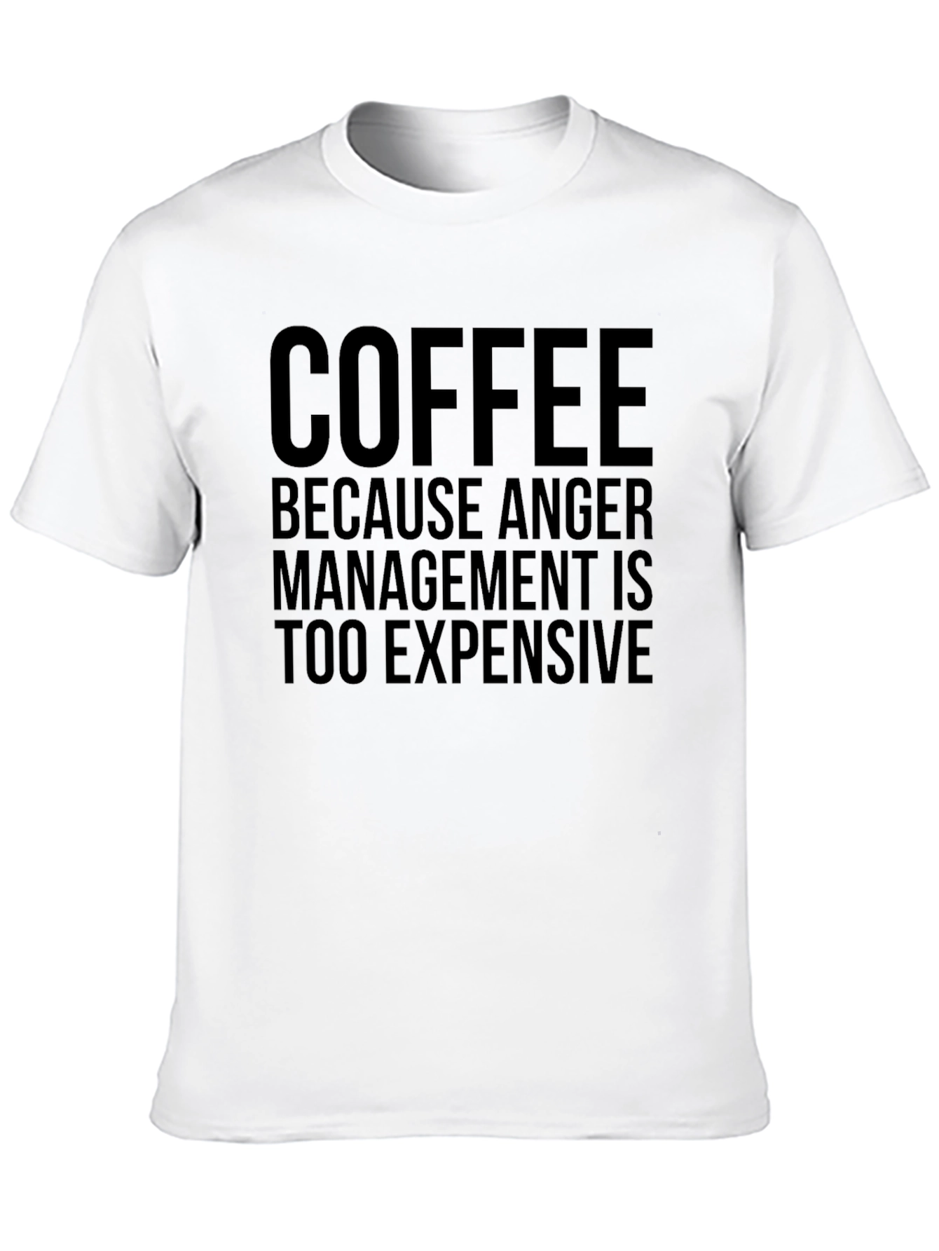 Coffee Anger Management Graphic T-Shirt