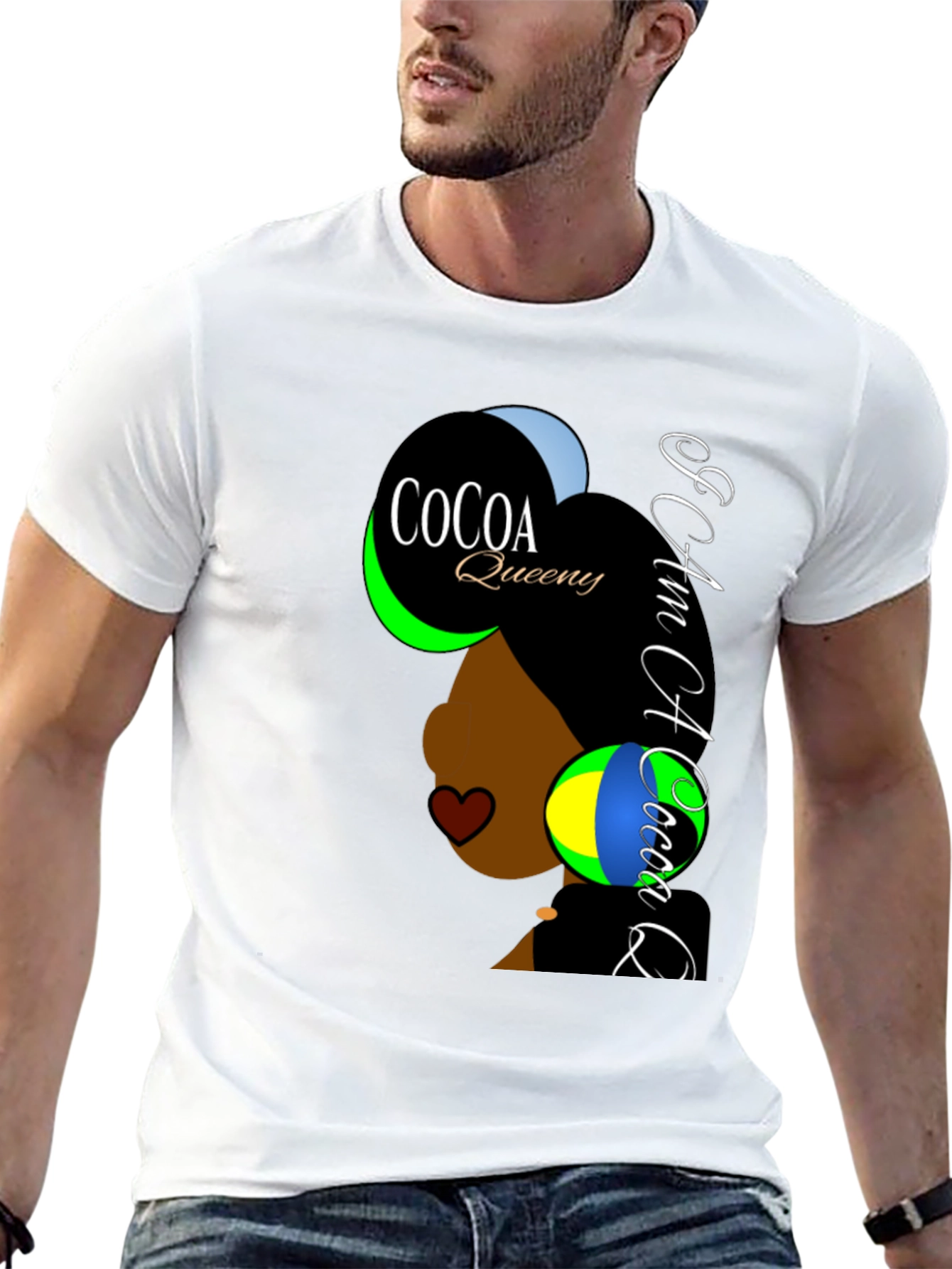 Cocoa Queen T-Shirt - Afrocentric Fashion