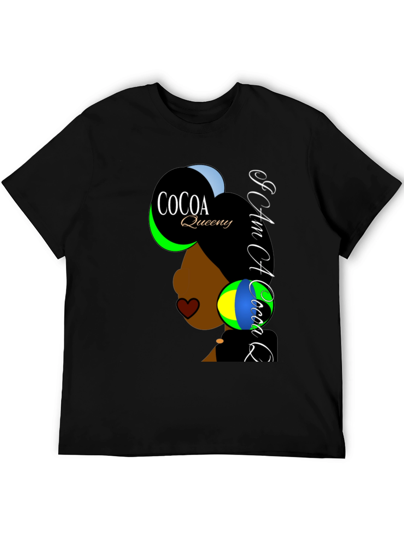 Cocoa Queen T-Shirt - Afrocentric Fashion