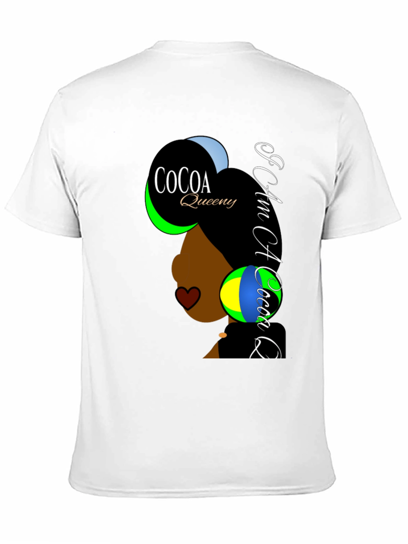 Cocoa Queen T-Shirt - Afrocentric Fashion
